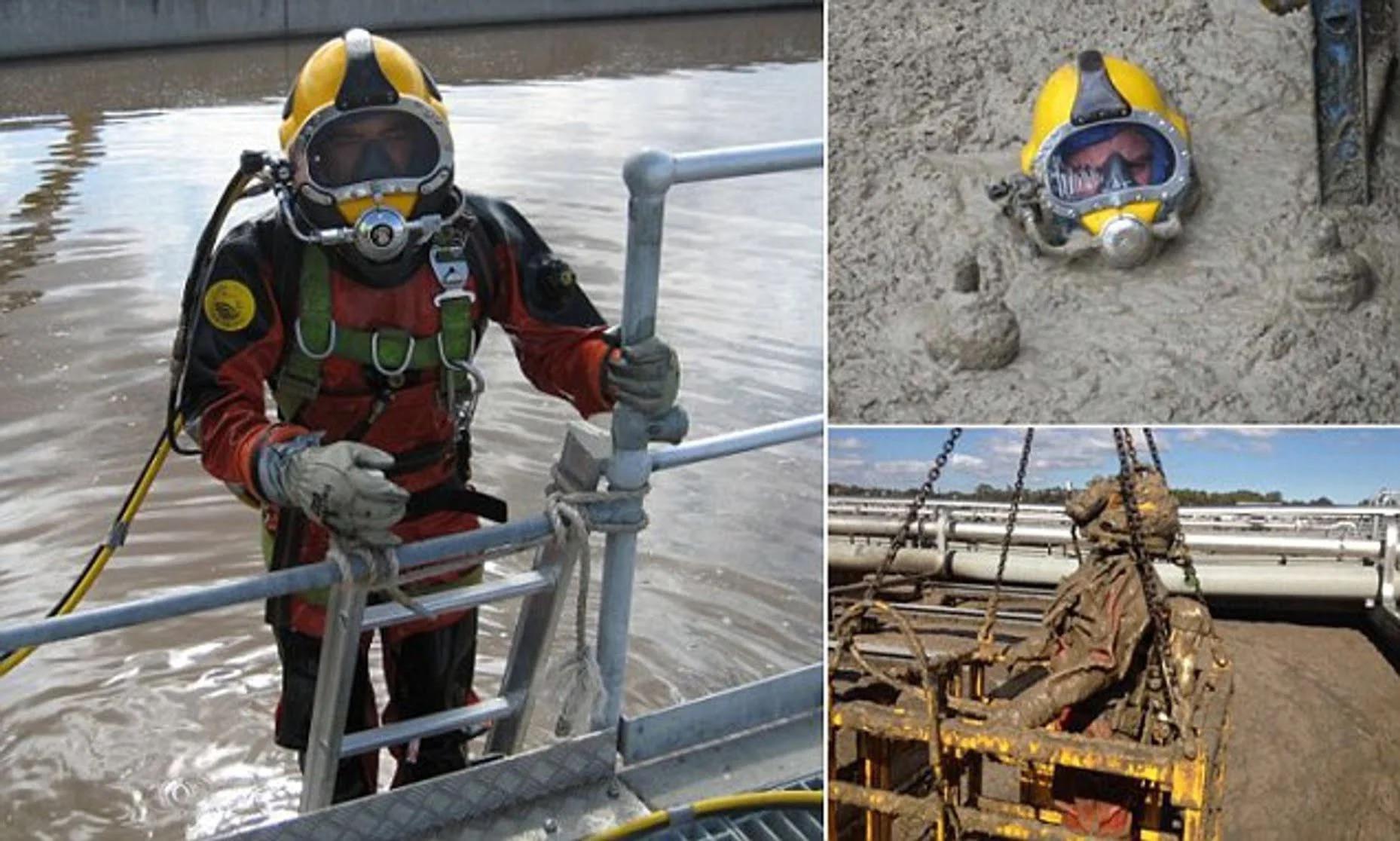 You'd think his job stinks, but professional Australian poo diver
