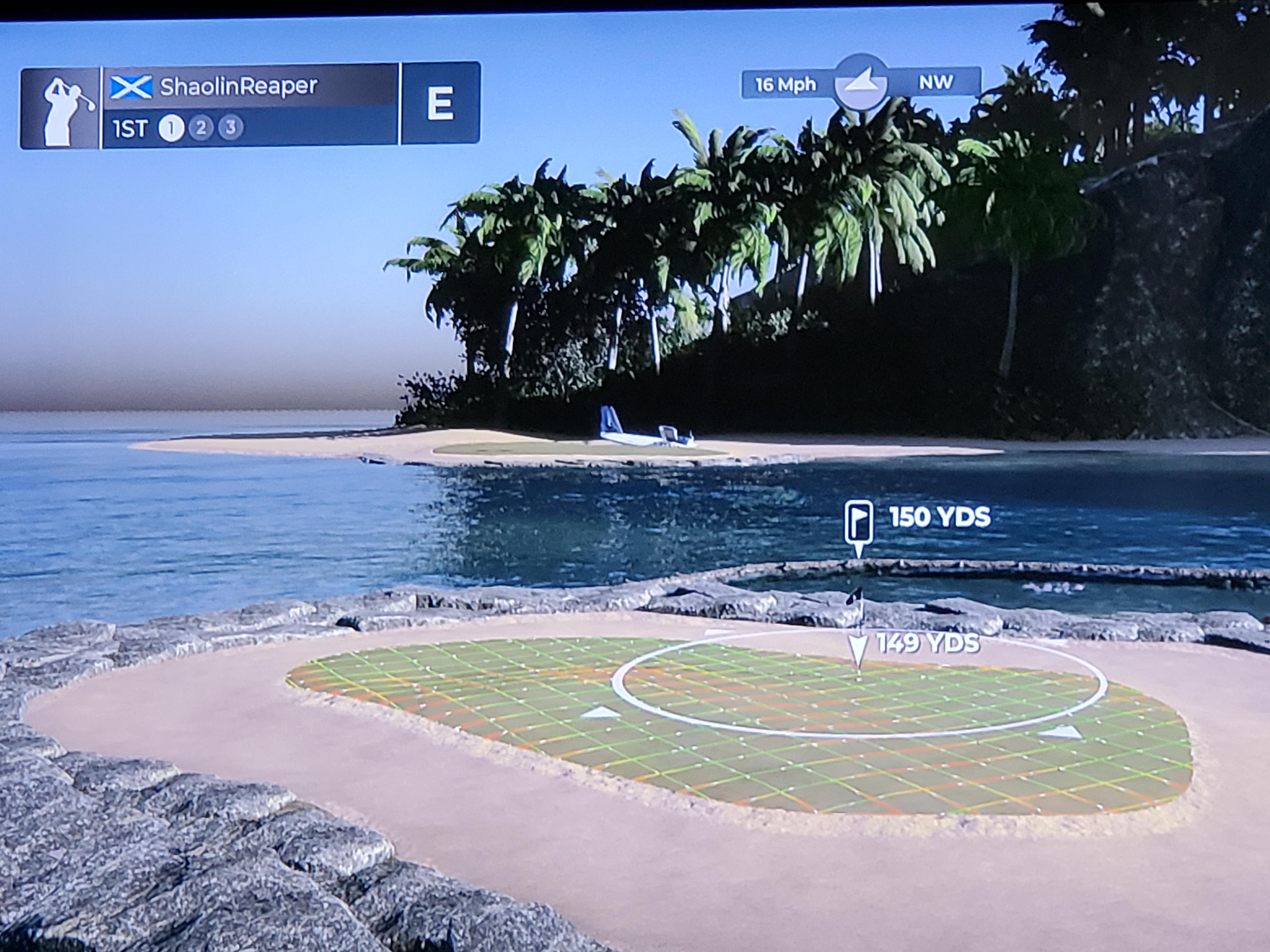 Cast Away Par 3 Check out my fantasy course! r/pga2k21