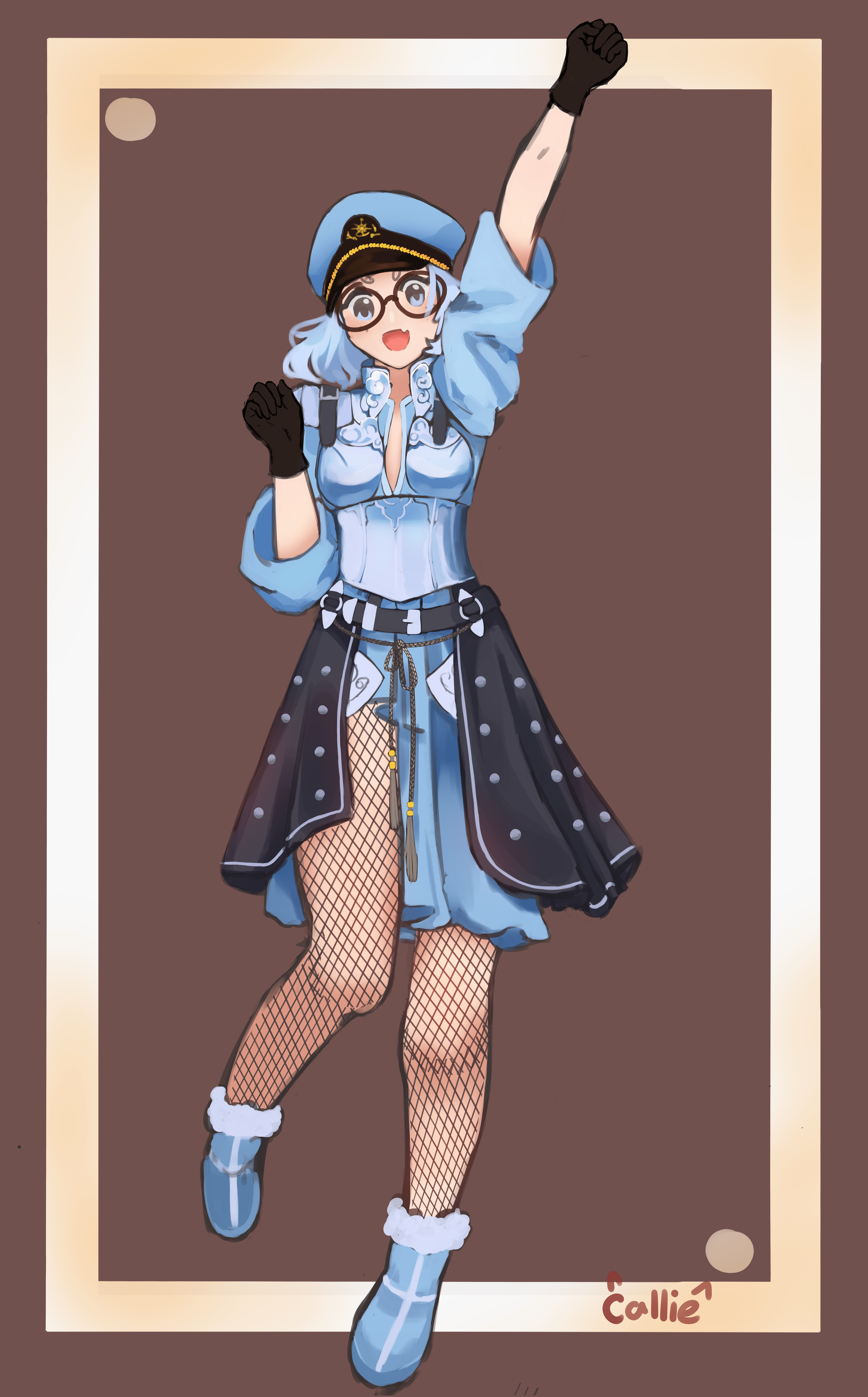 paint of a friend's bdo character! Thought I'd share with you guys on