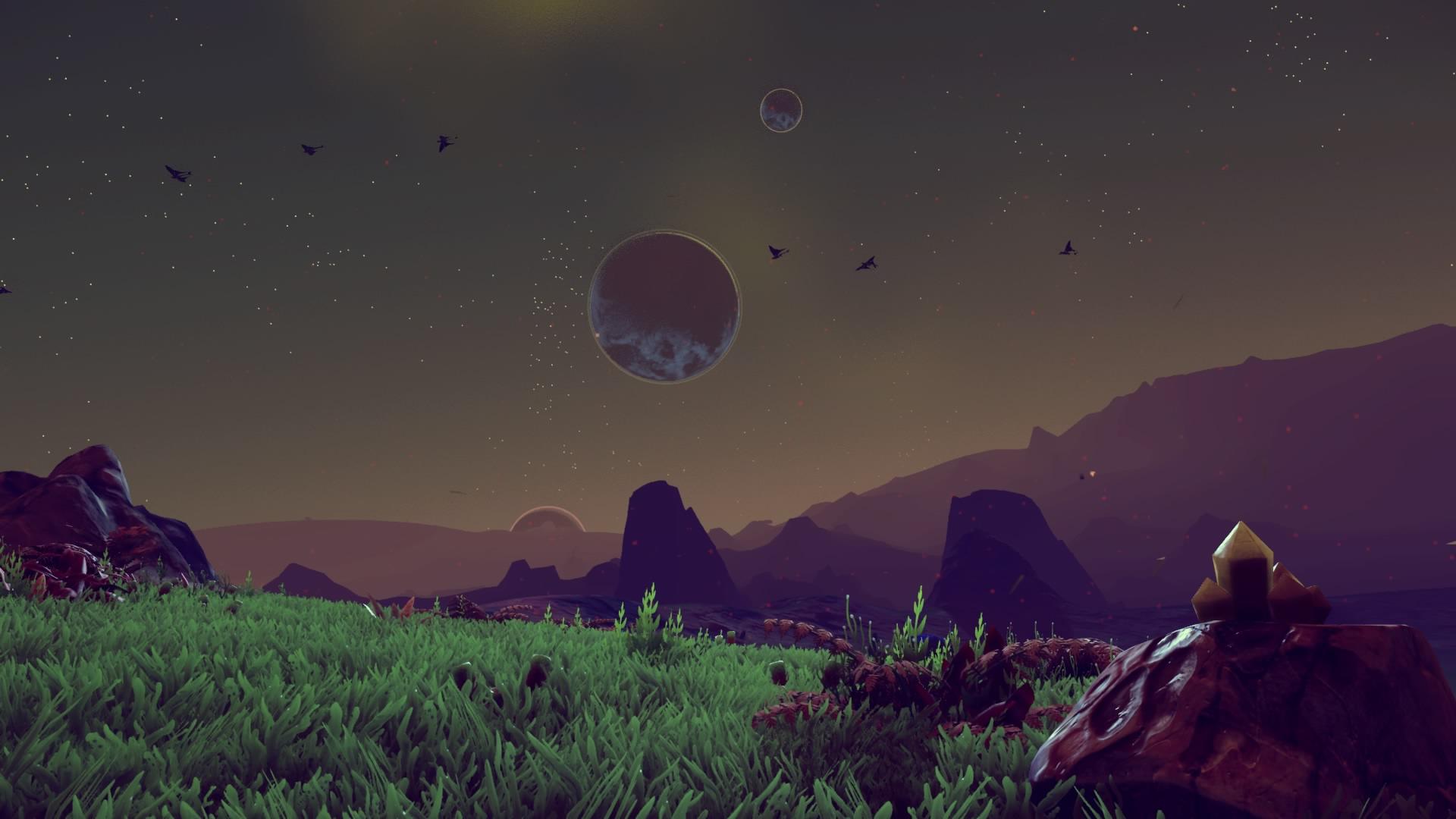 One of the most beautiful I've found in no man's sky since