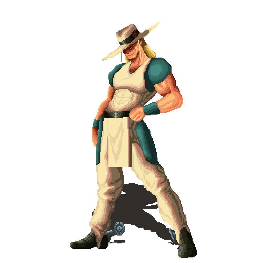 [Fanart] Hol Horse sprite Jojo Heritage for the Future Remake by King