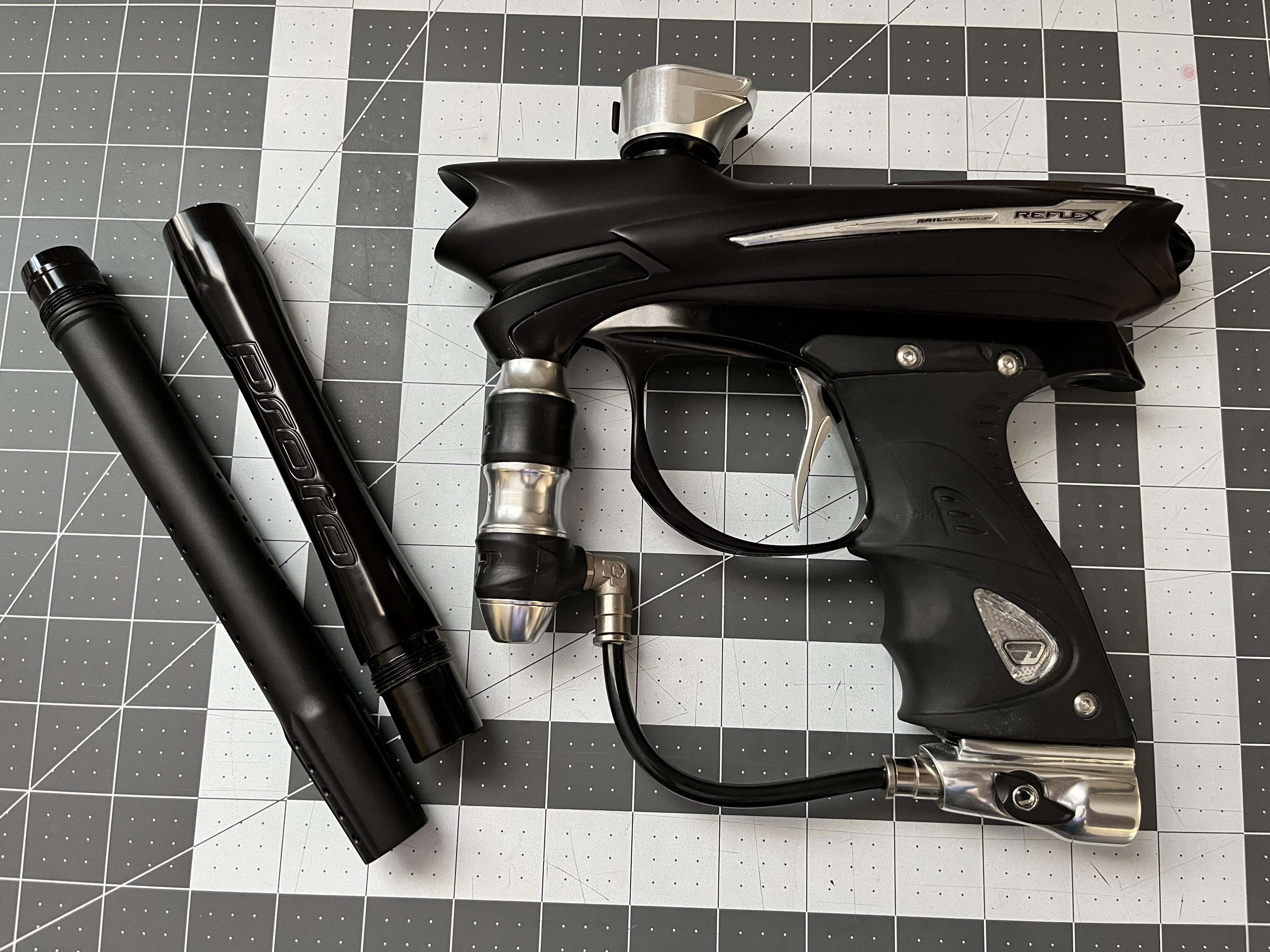 [WTS] 2014 DYE Proto Reflex Rail 95 shipped r/PaintballBST