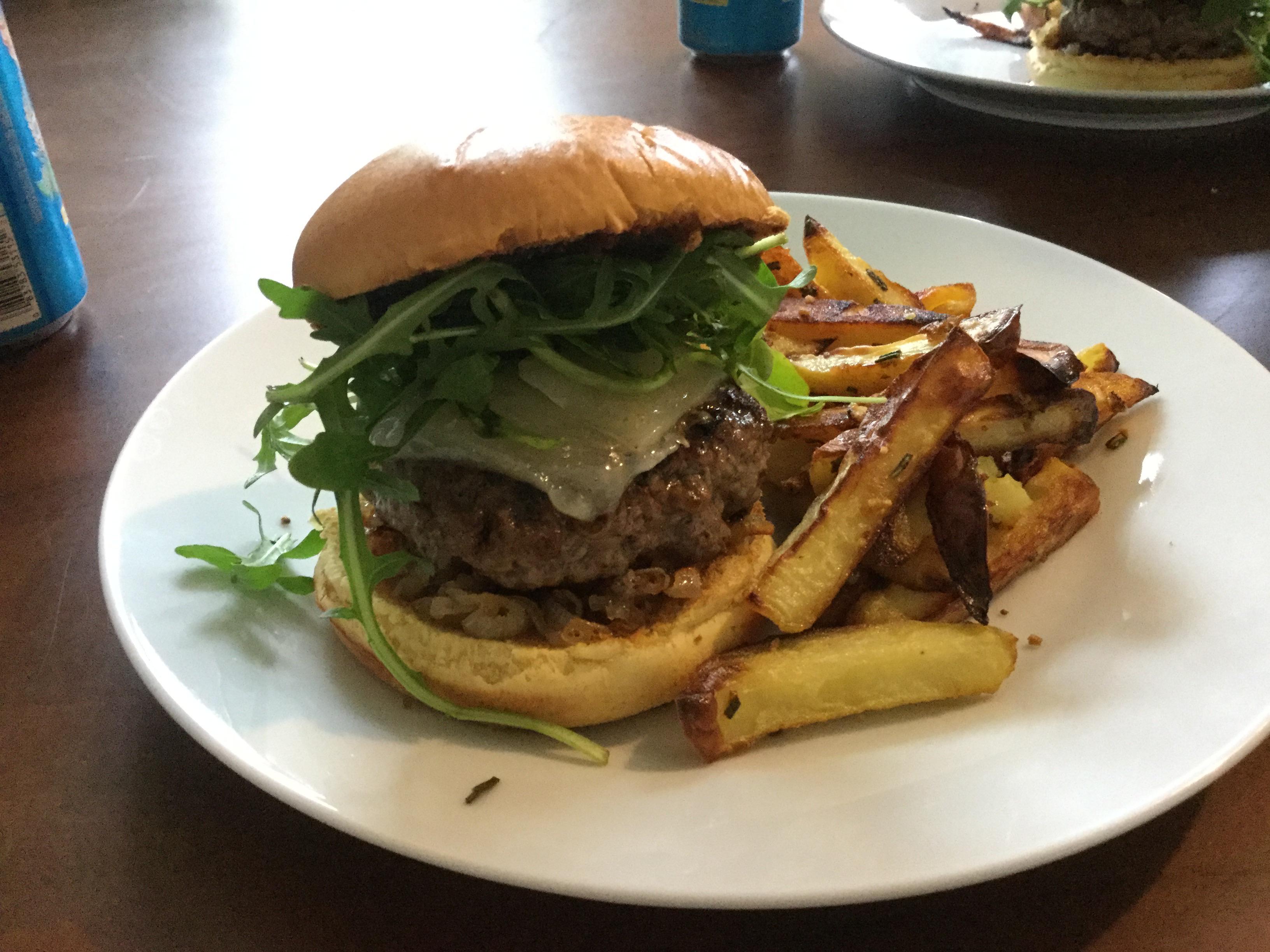 [Homemade] A Good Manchego Is Hard To Find burger r/food