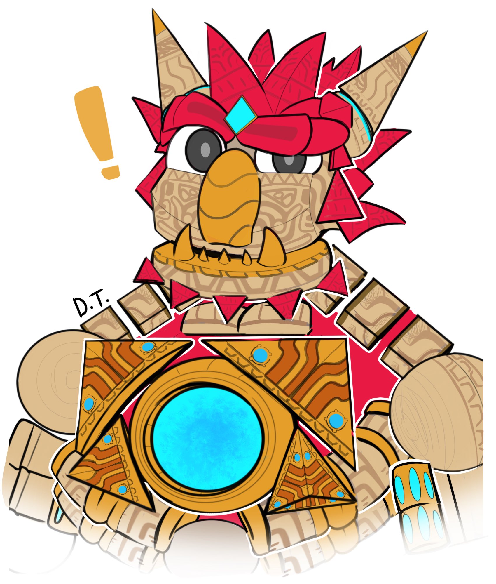 It's Knack!! (Art by r/videogamedunkey
