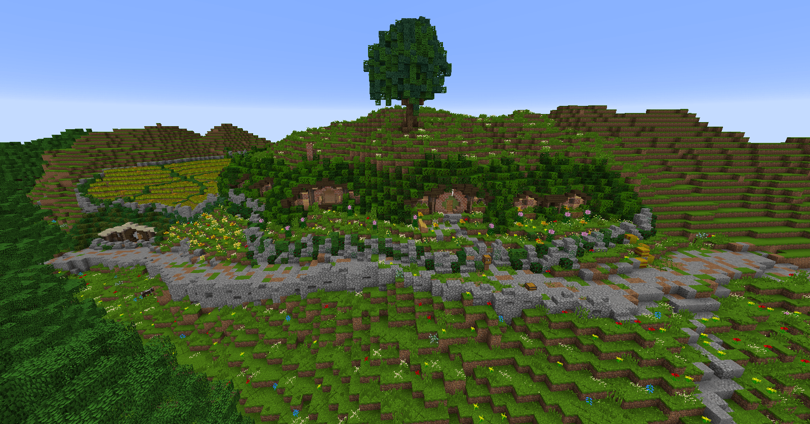Bag end in minecraft lotr mod r/Minecraft