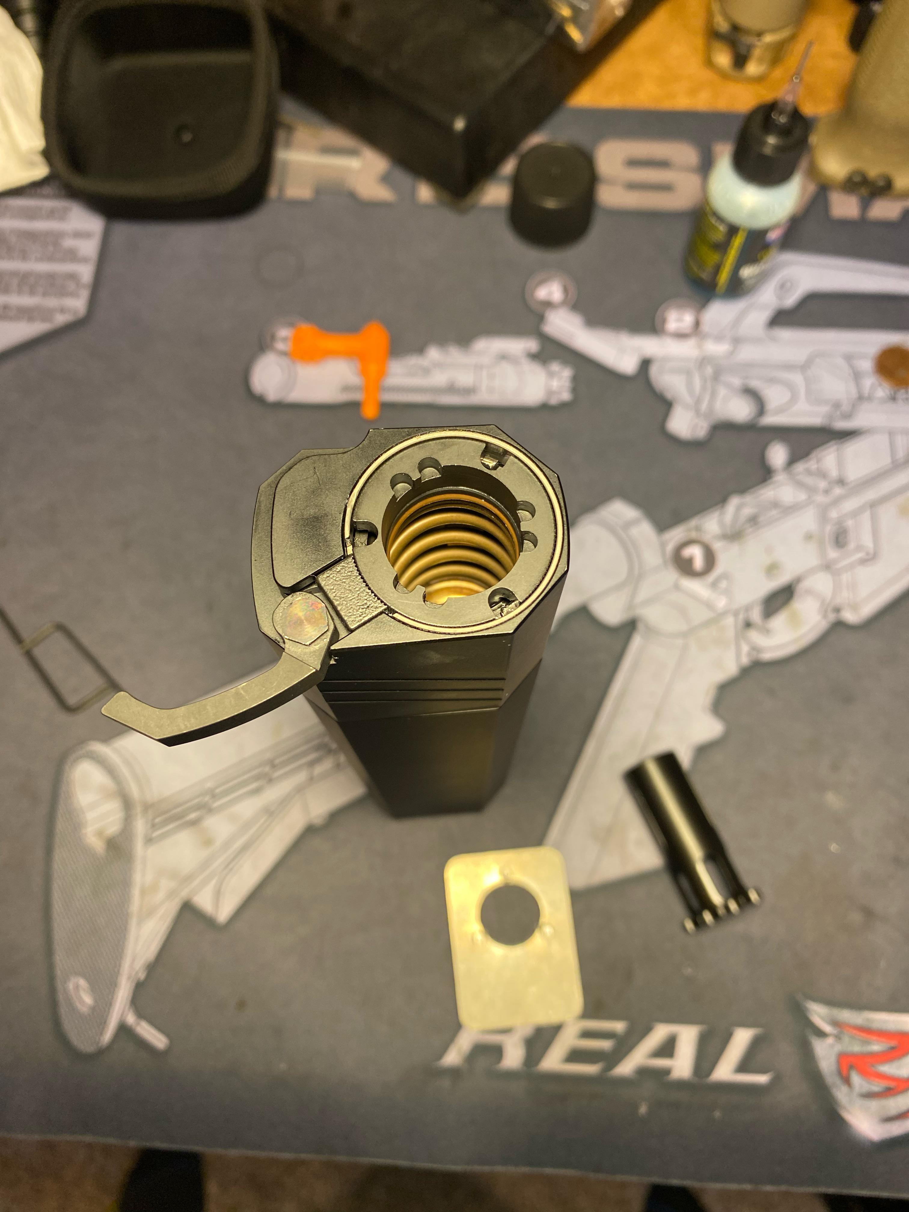 Osprey 45 Spring Retainer Stuck r/NFA