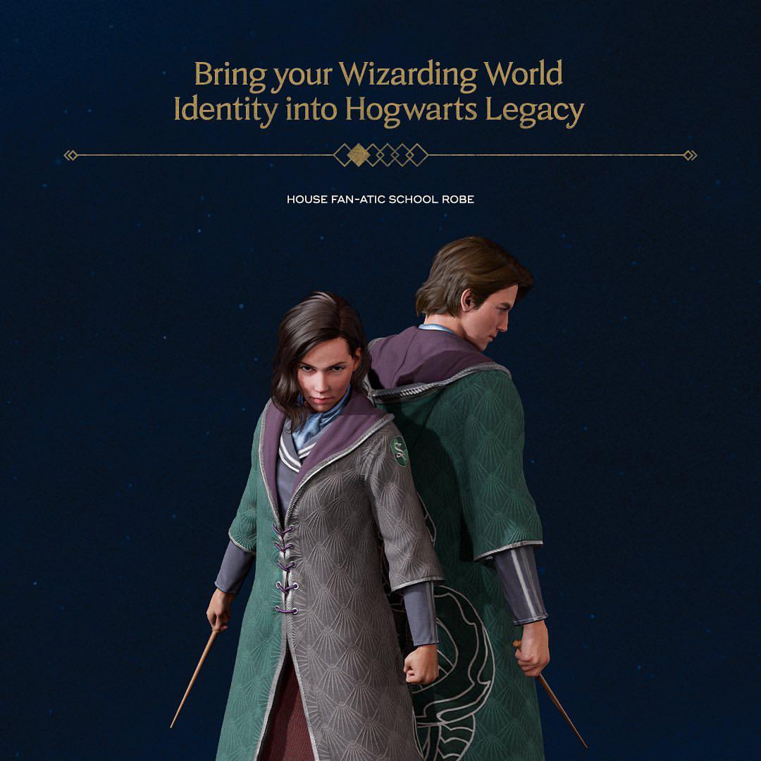 Hogwarts Legacy shares alternate ‘House Fanatic’ school robes for