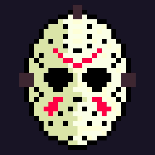Pixel Jason Mask r/PixelArt