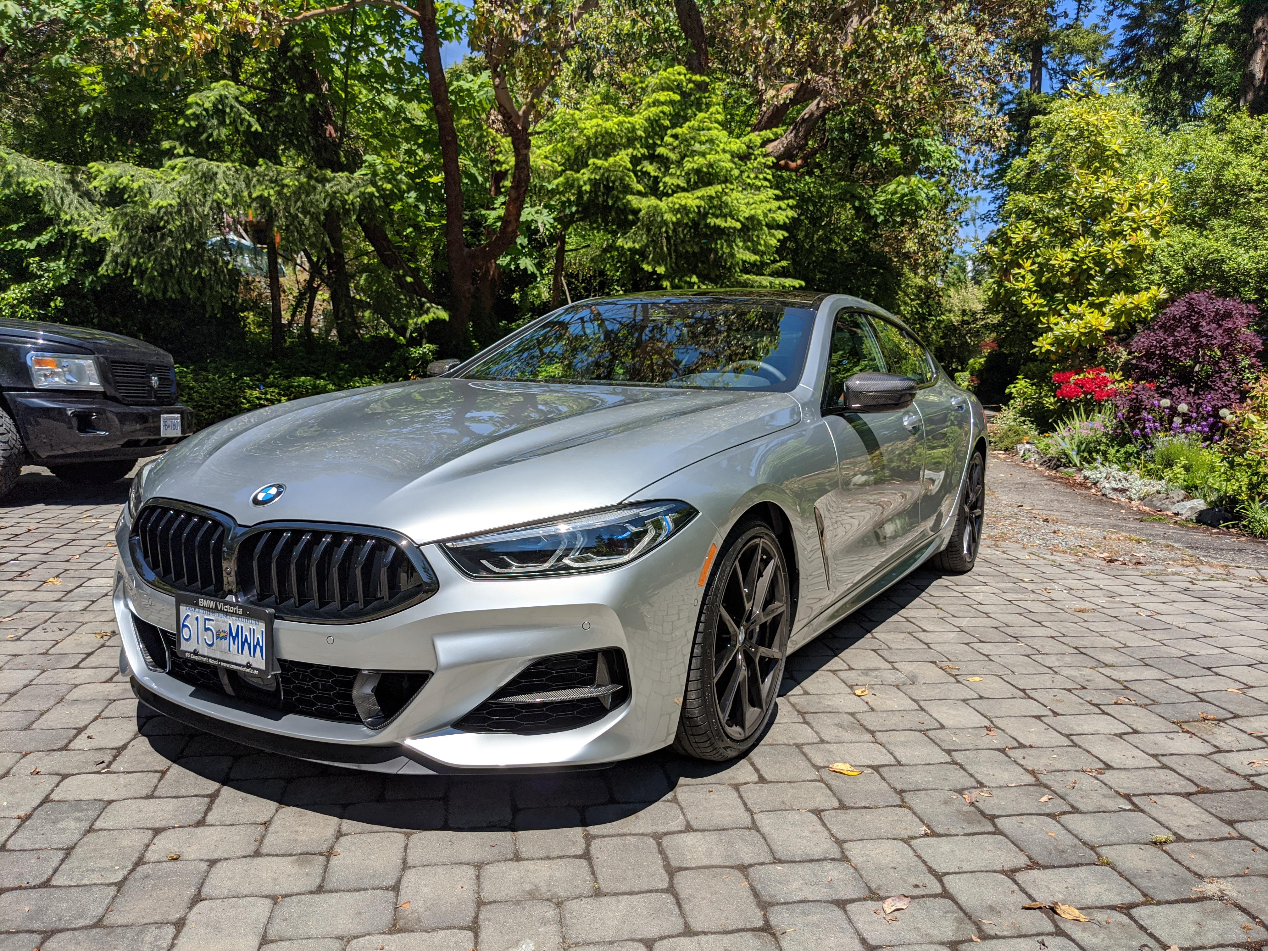 Just picked up my M850i GC Pure Metal Silver BMW
