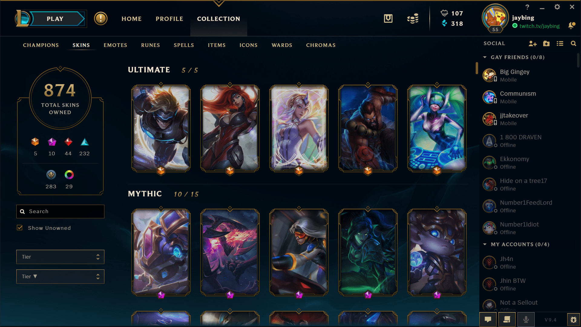 League of Legends Account GamingMarket