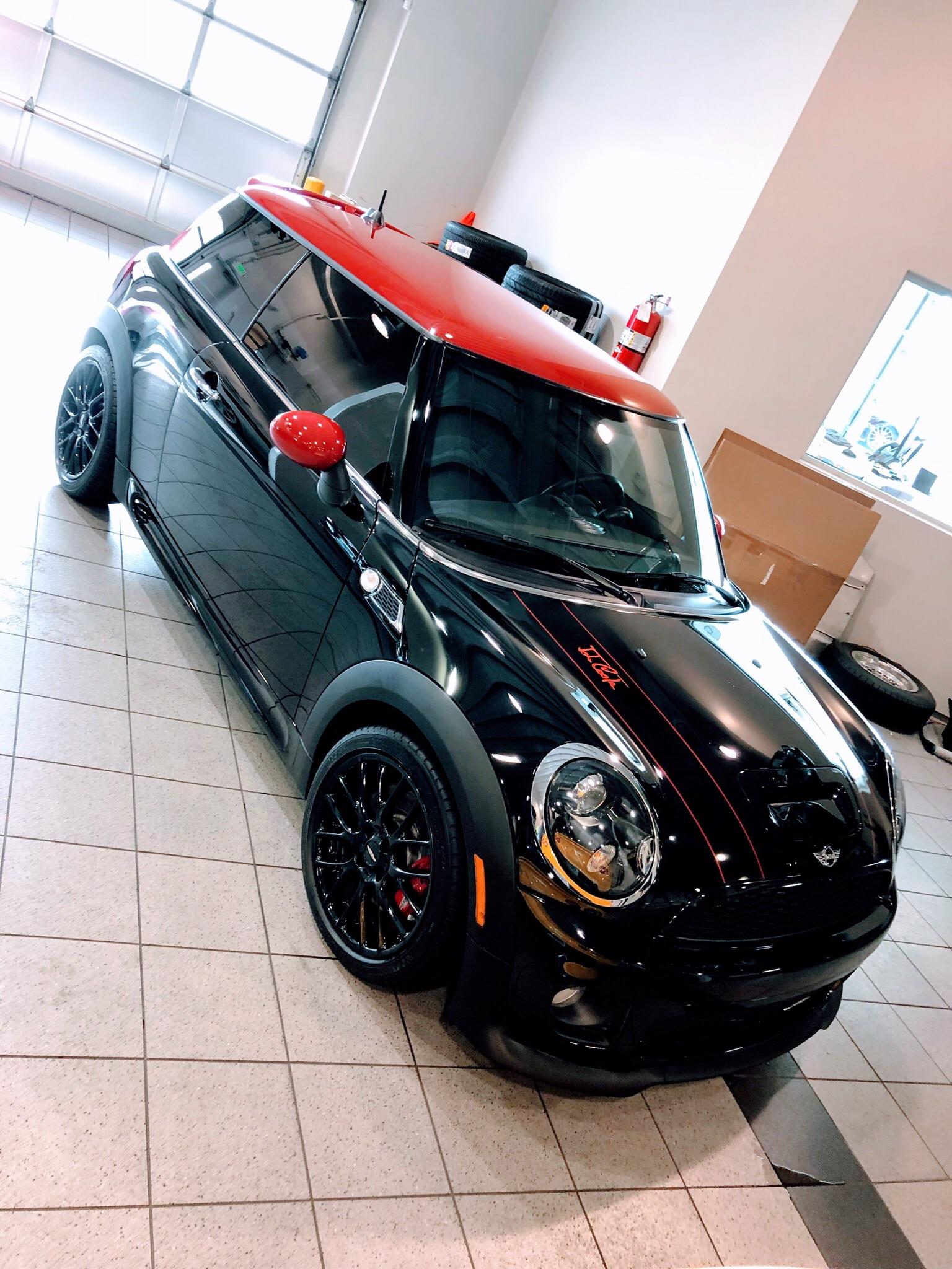 Got my faded stripes replaced/also added John Cooper signature