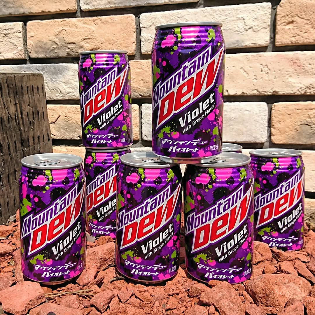 New Mountain Dew Violet in Japan r/mountaindew
