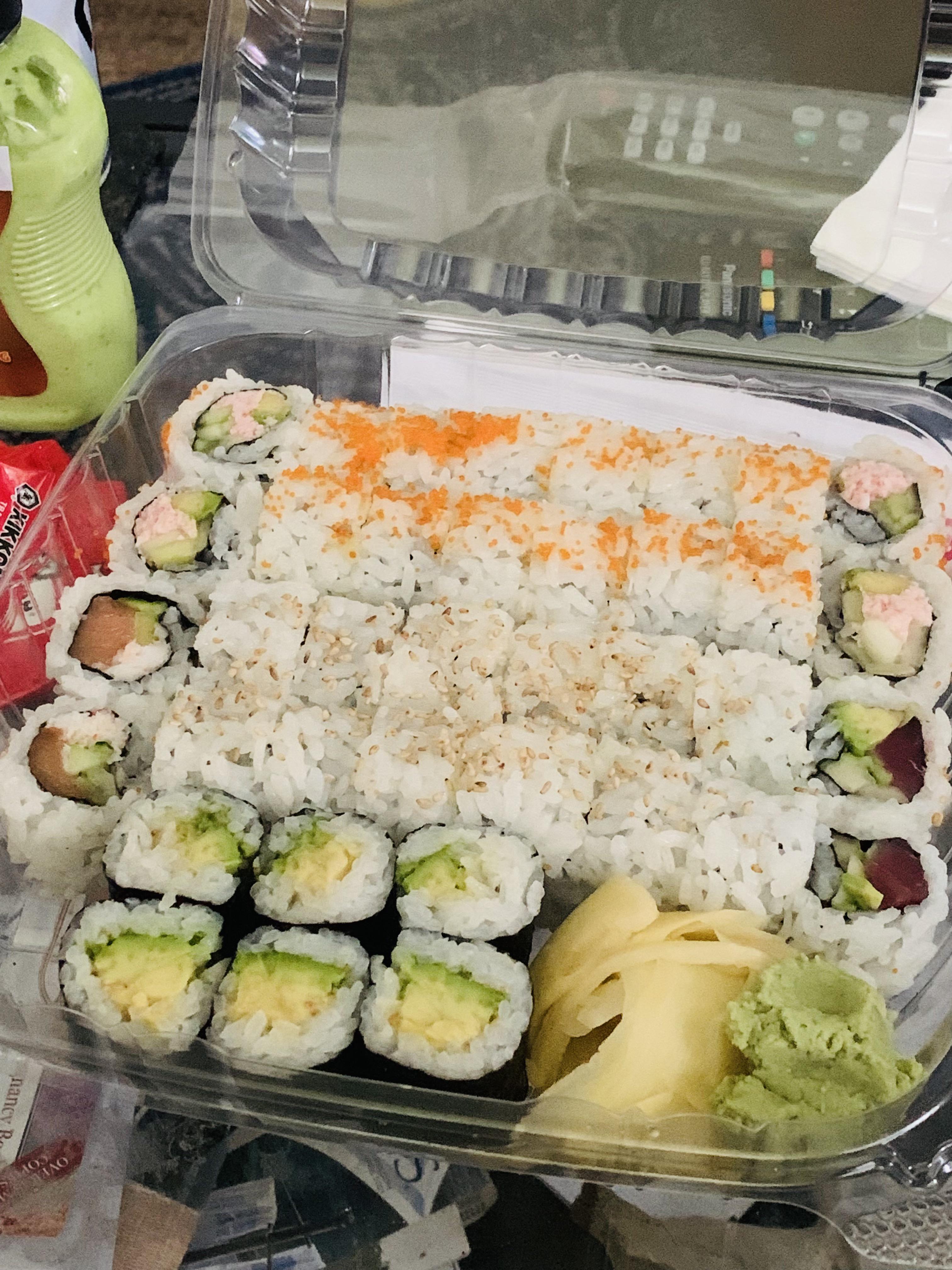 Sushi night! Wife is entering trimester 3 so getting all the sushi she