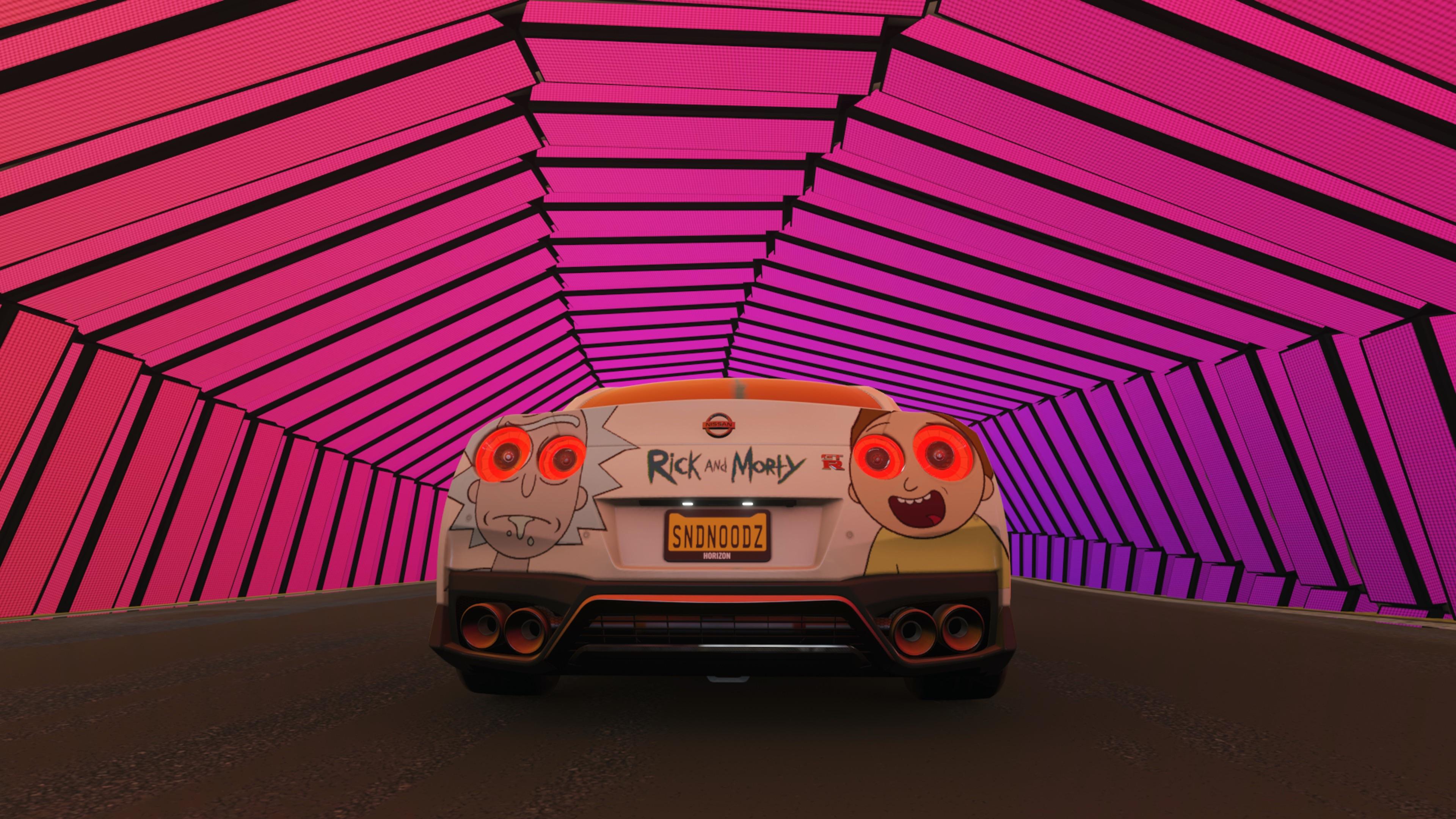 Rick and Morty GTR 👀 r/forza