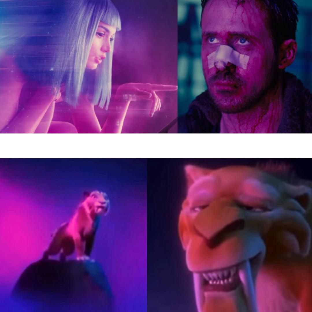Did Blade Runner 2049 (2017) rip off Ice age 4 Continental Drift