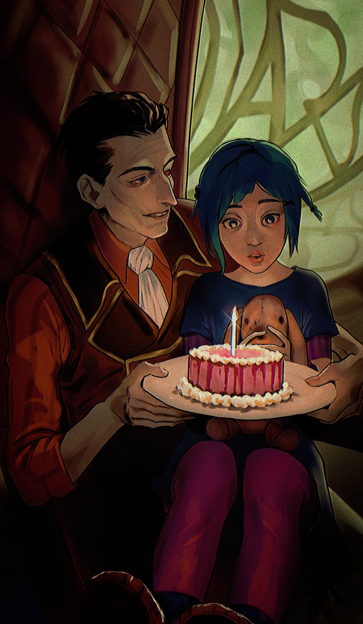 [spoilers ep3] "Happy birthday, Jinx." Art by FaceHee2 u/woozie3