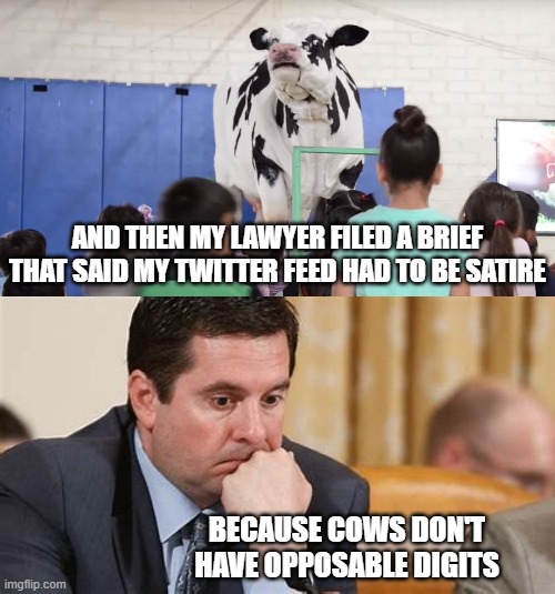 The steaks were high. r/PoliticalHumor