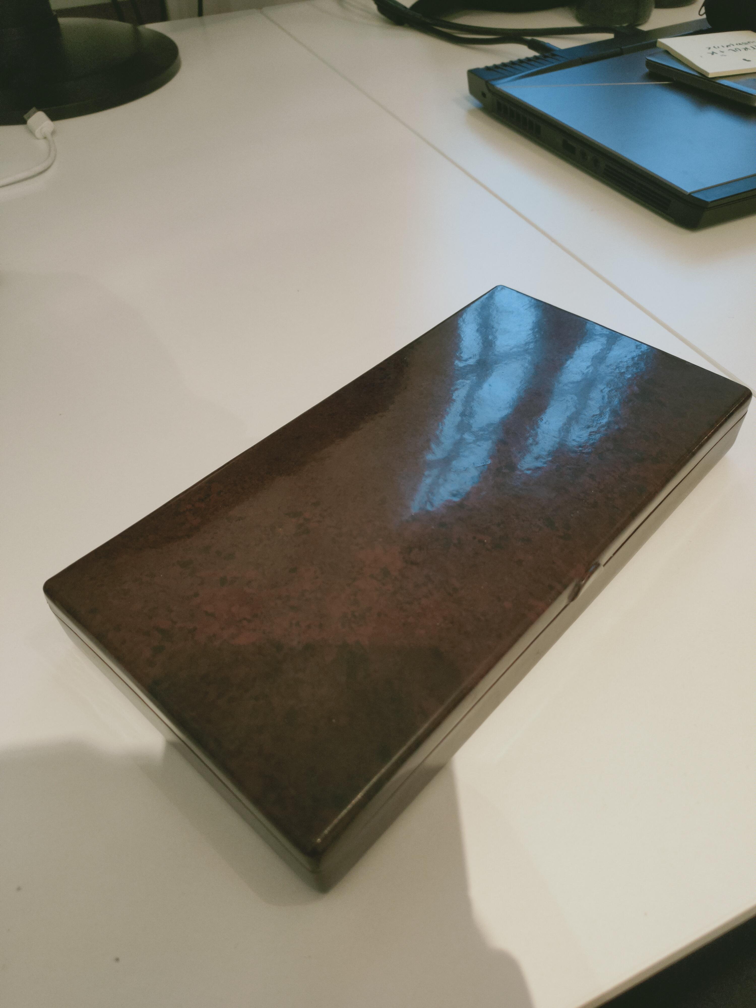 Bakelite Box (first type of plastic invented in 1907.) I found this box