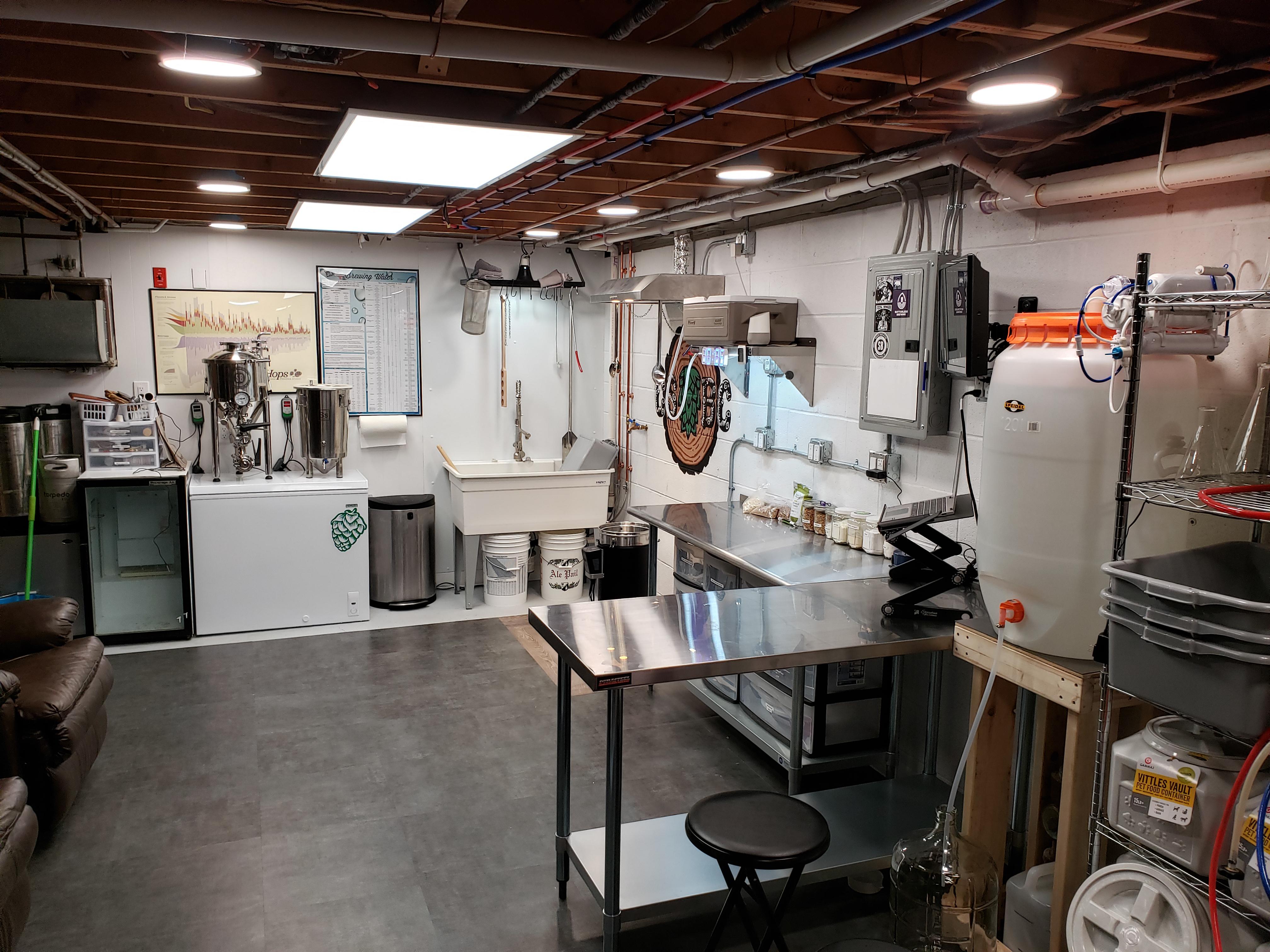 It started with a grainfather, a brew bucket and a mini fridge... hasn