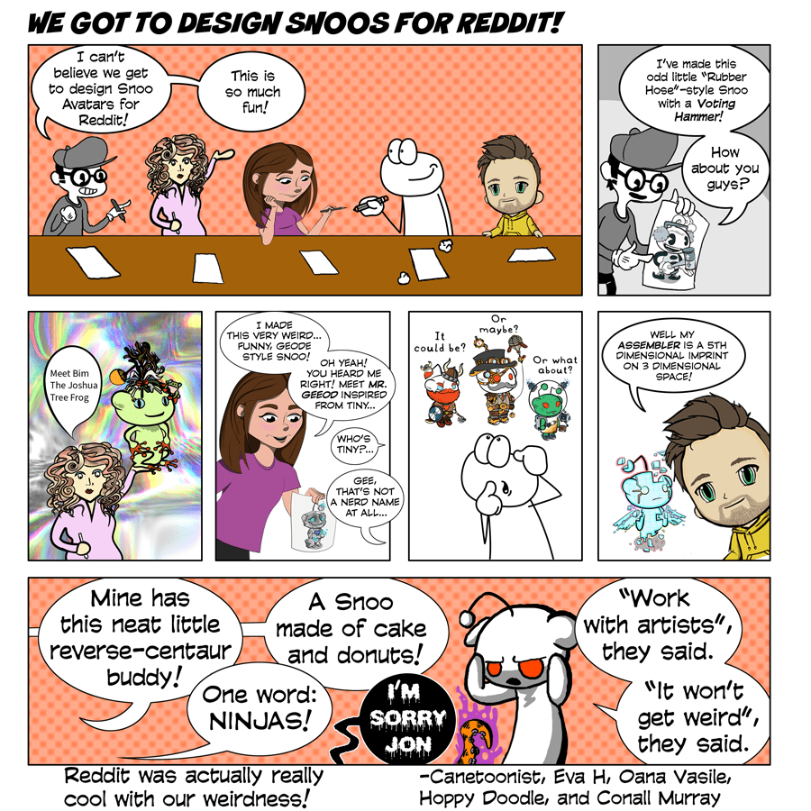 We Got To Design Snoos For Reddit!