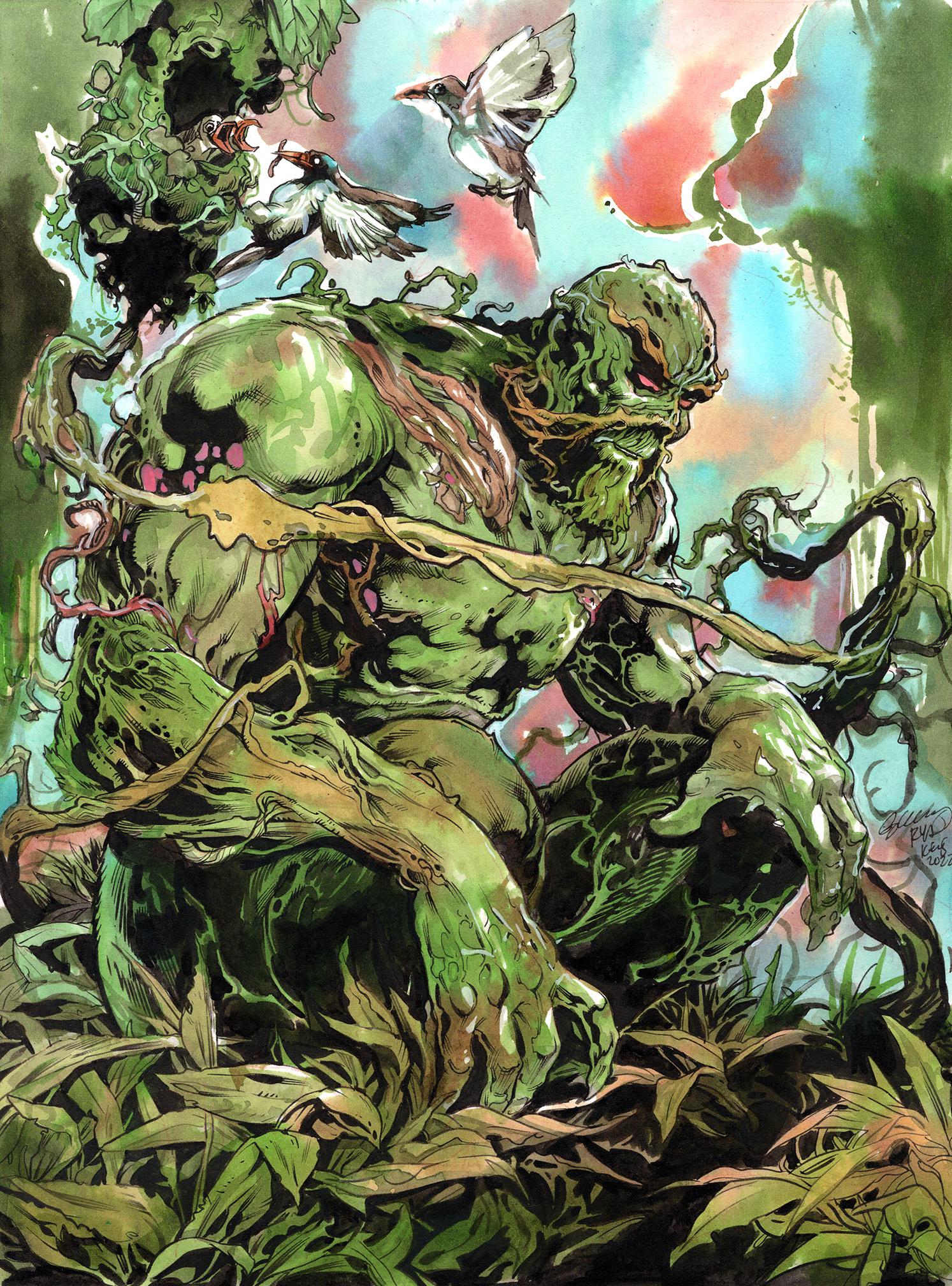 Swamp Thing by Ryan Kelly