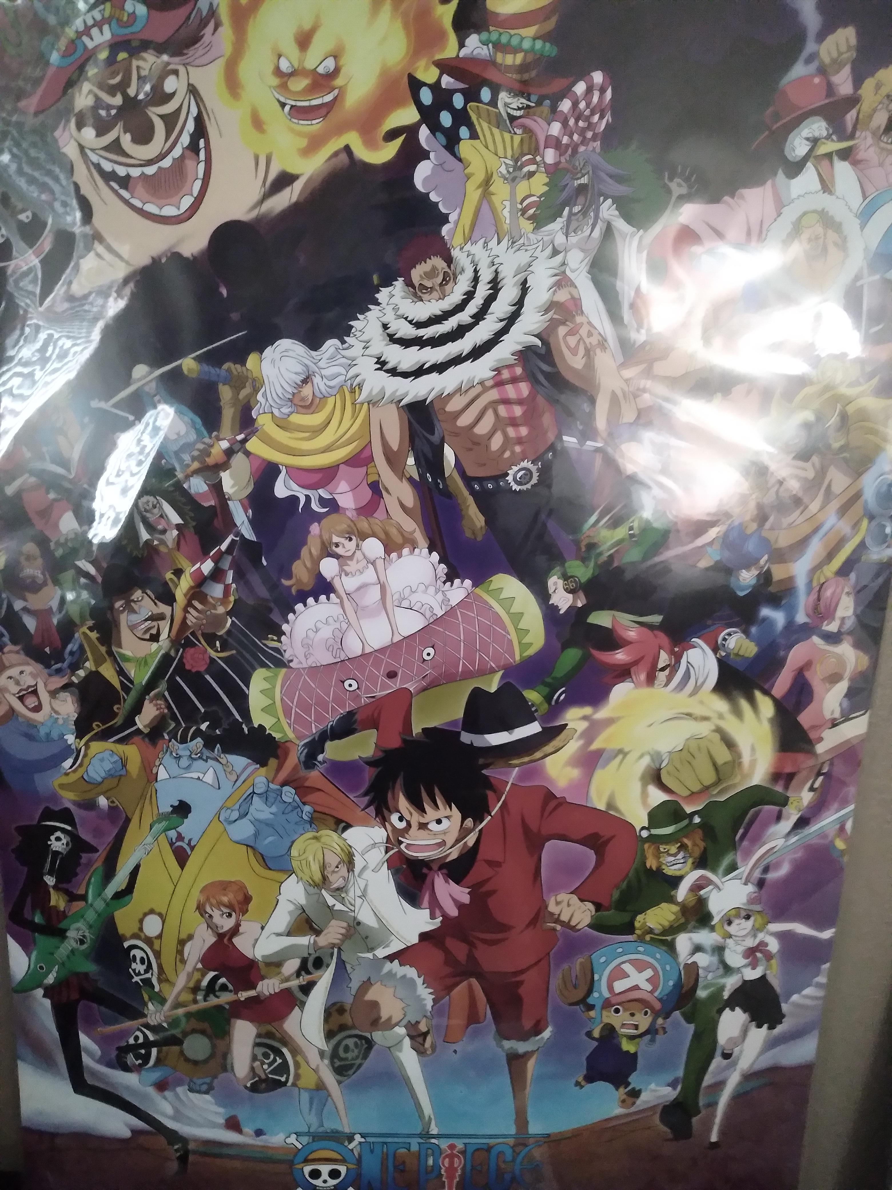 I just got my whole cake island arc poster r/OnePiece