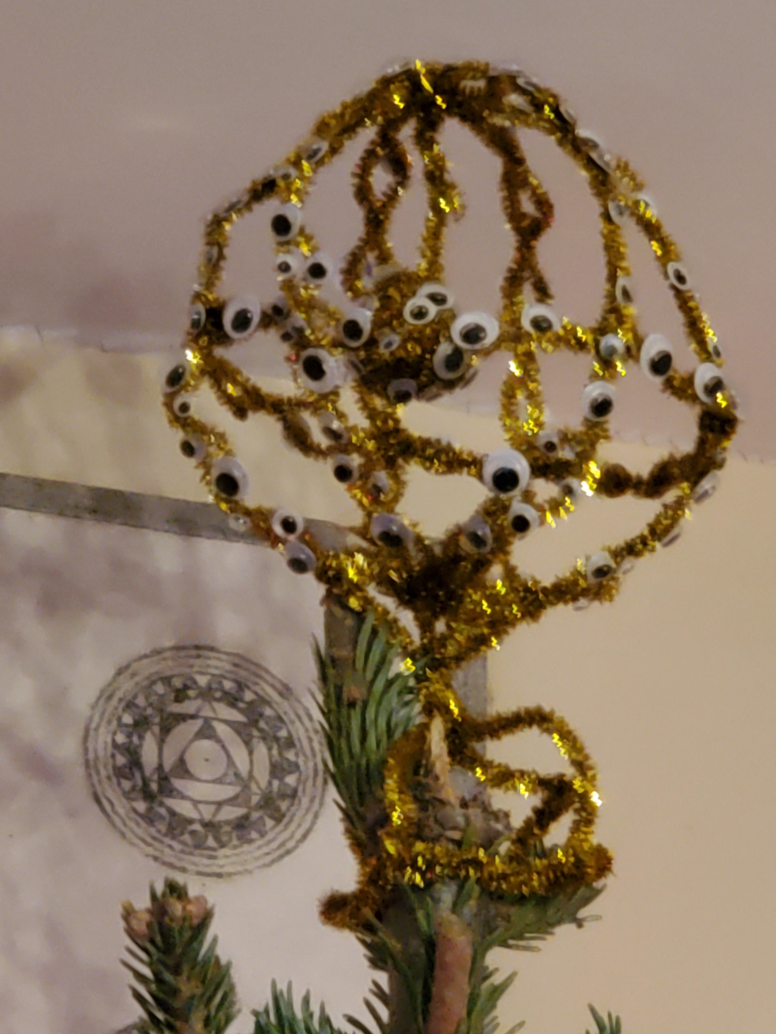 I made a Biblically accurate angel for the tree this year Latest Pictures