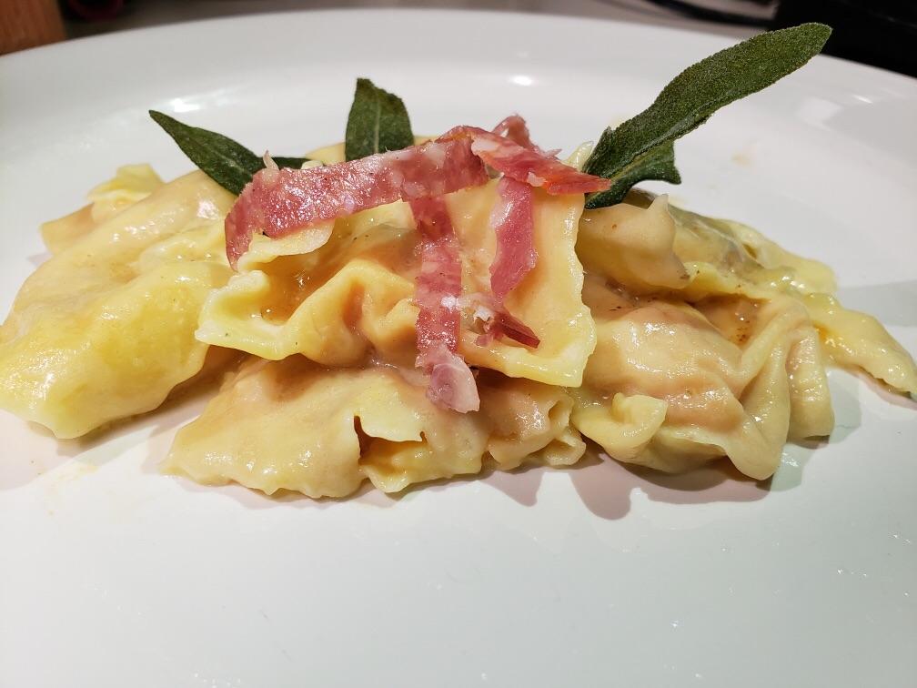 The first recipe I made from the French Laundry Cookbook sweet potato