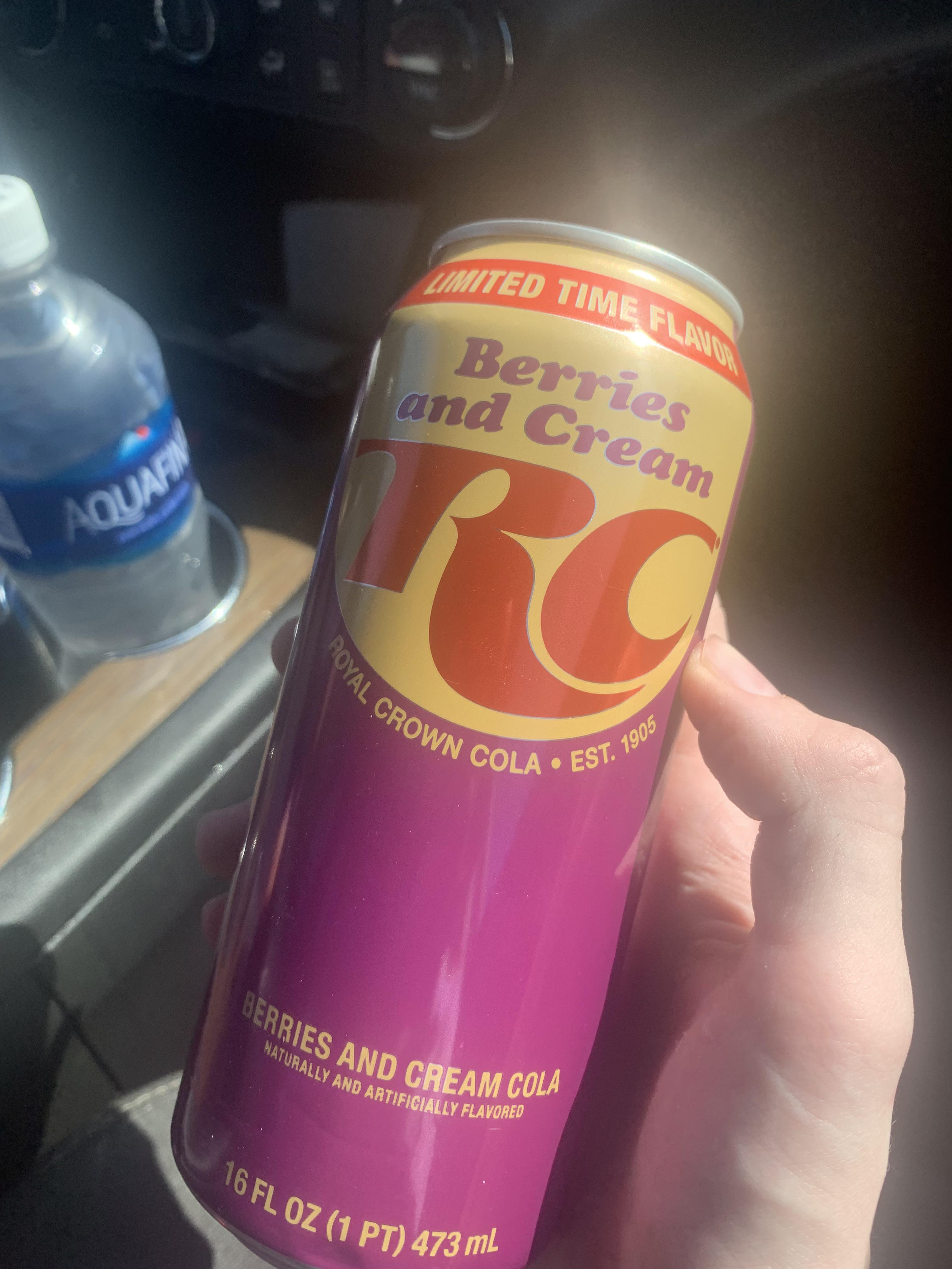 finally got to try RC berries and cream (review in comments) r