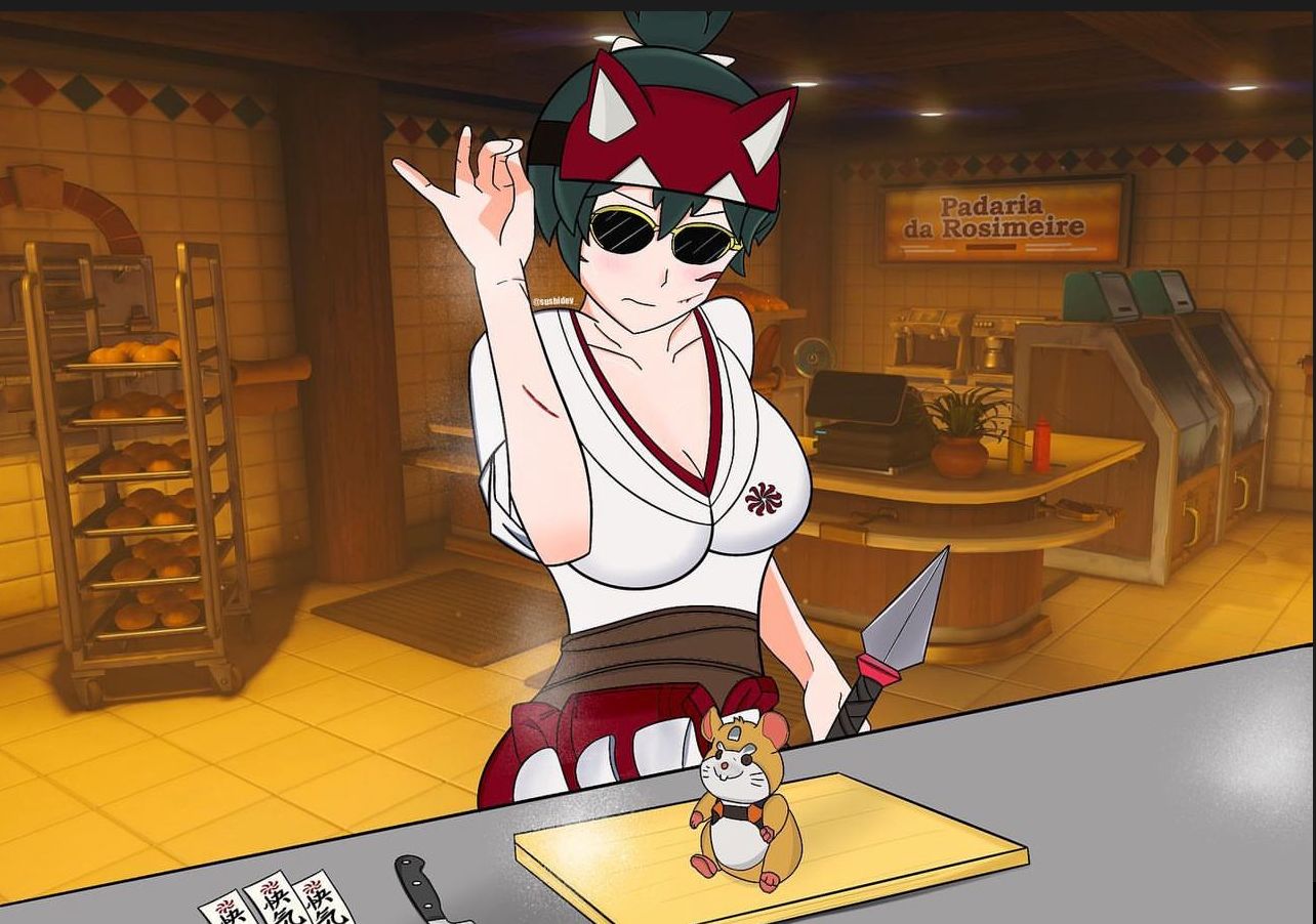 Kiriko preparing a hammond for kitsune. r/Overwatch_Memes