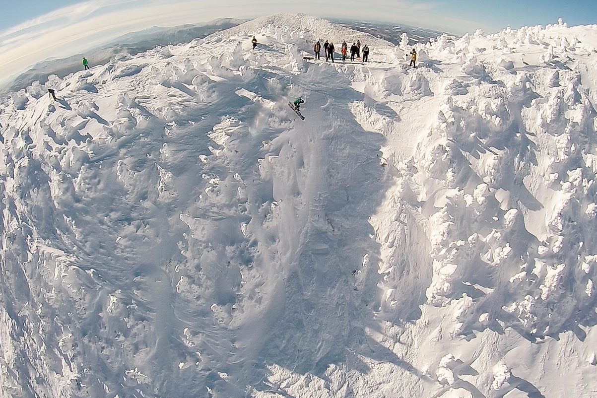 Another shot from Jay Peak, VT on Feb 1 r/skiing