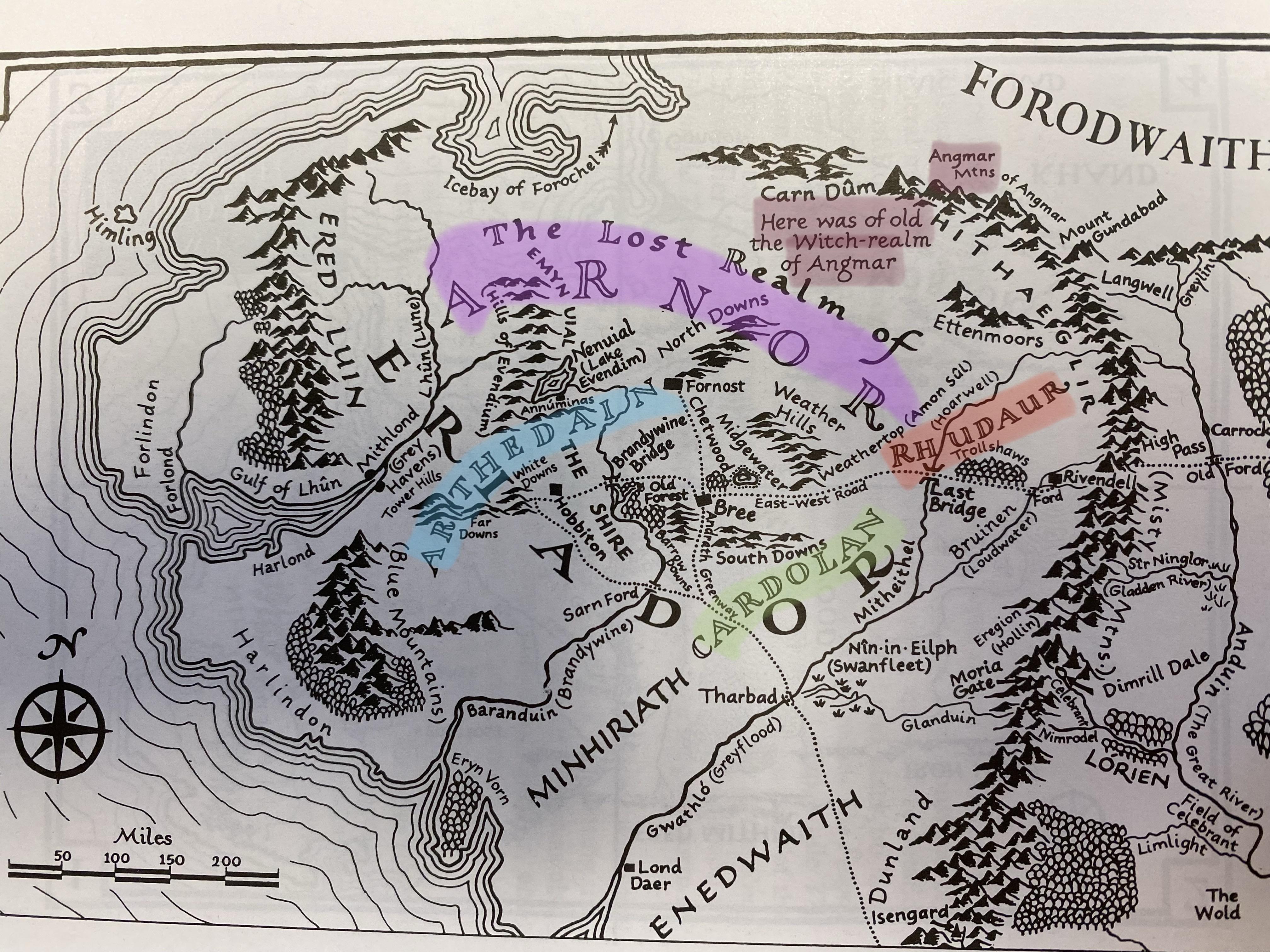 Reading through LOTR once more and for the first time really delving