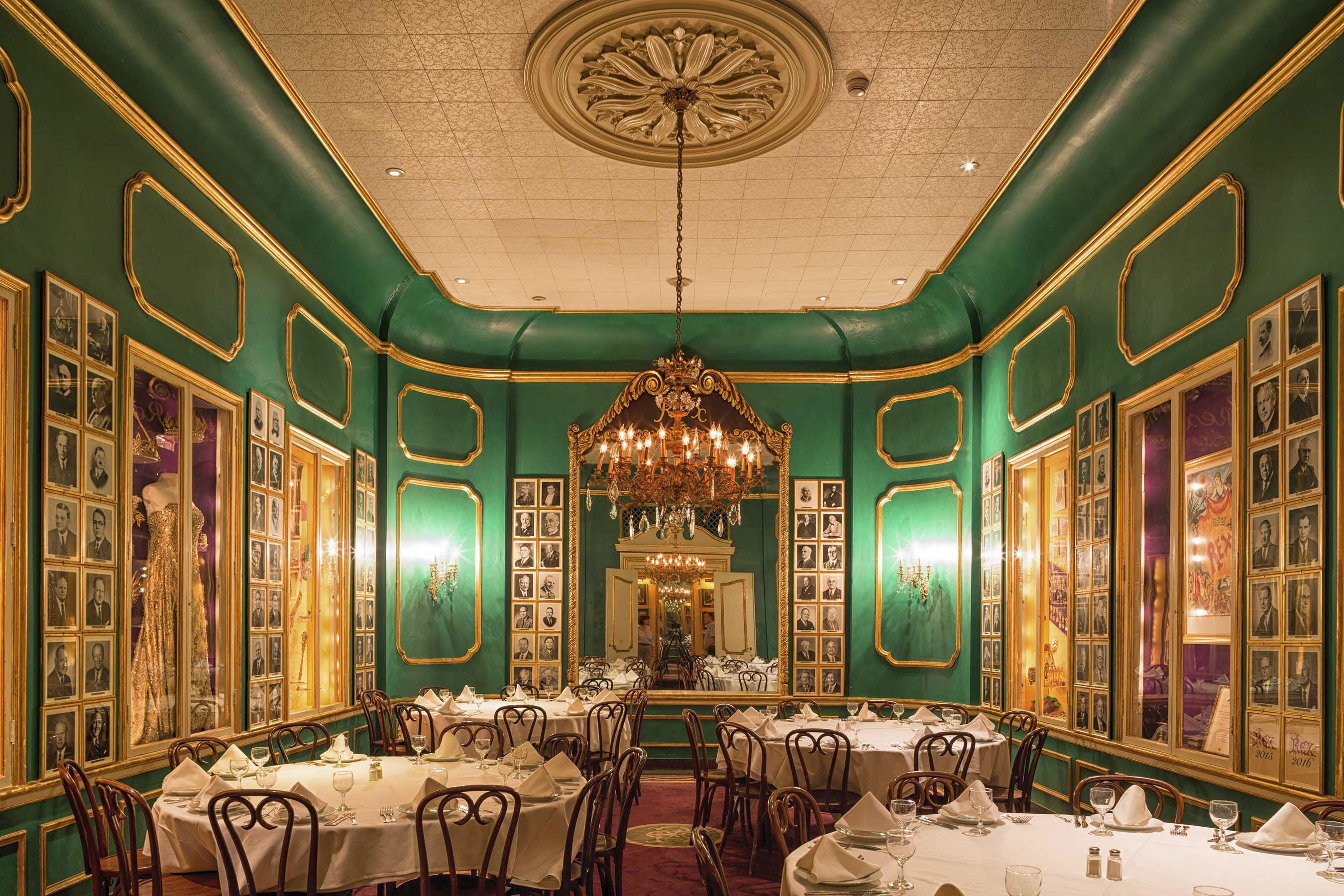 The Rex Room at Antoine’s Restaurant in New Orleans r