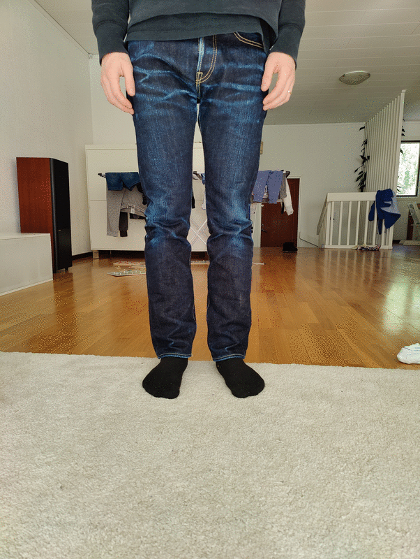 Just got the Made in USA GAP Jeans, how does the fit look? rawdenim