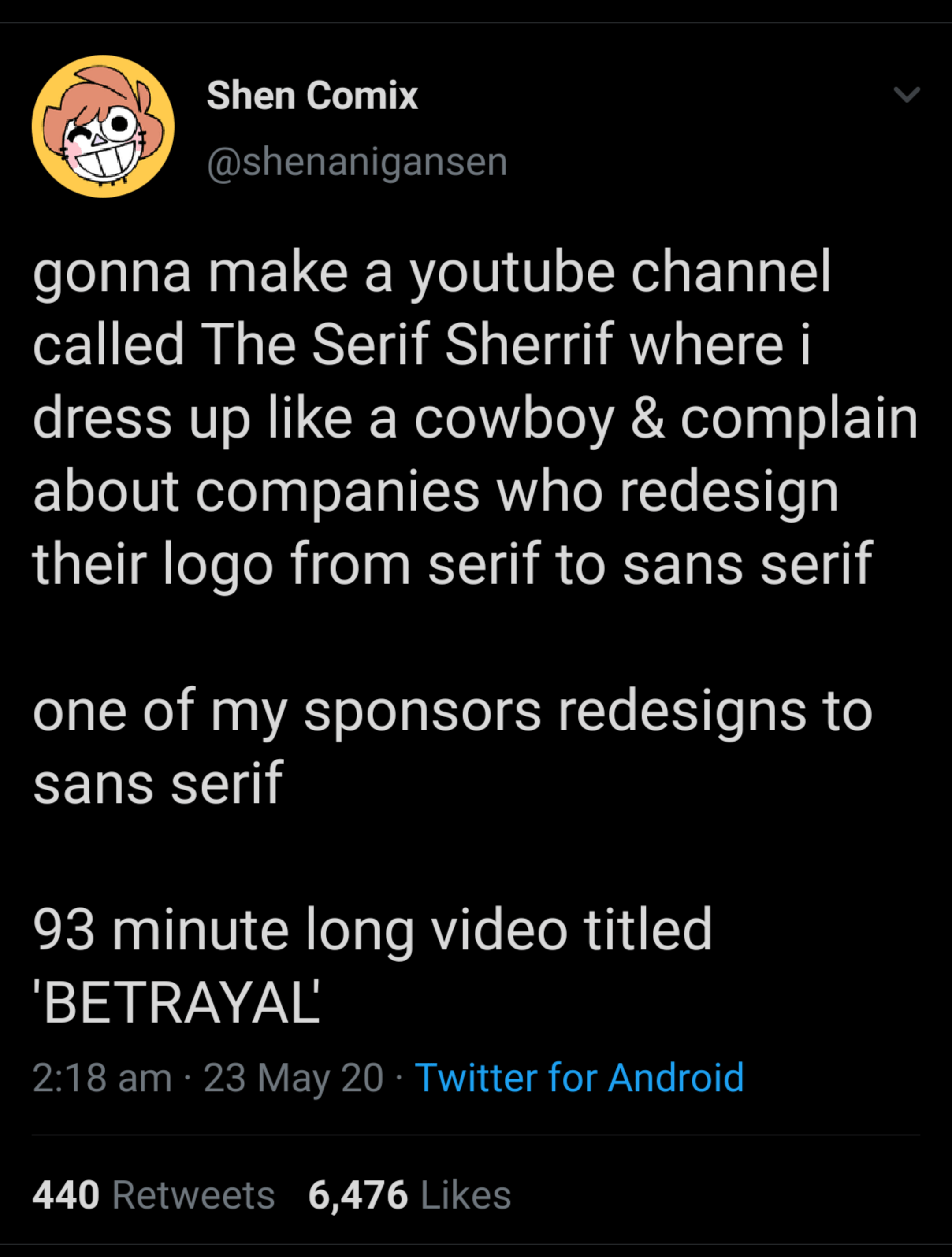 I shot the serif (not my joke lmao) oddlyspecific