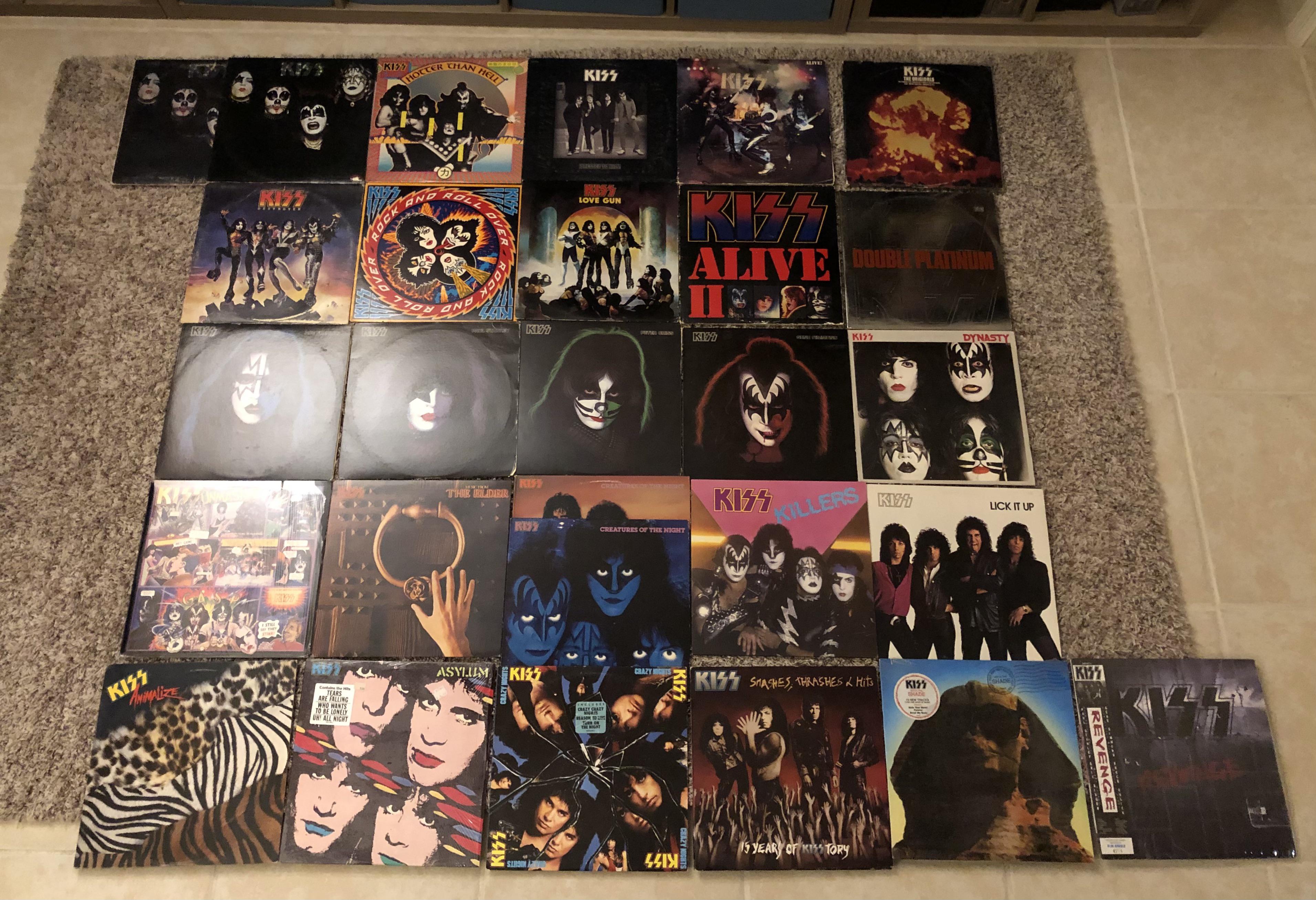 My KISS vinyl collection r/KISS