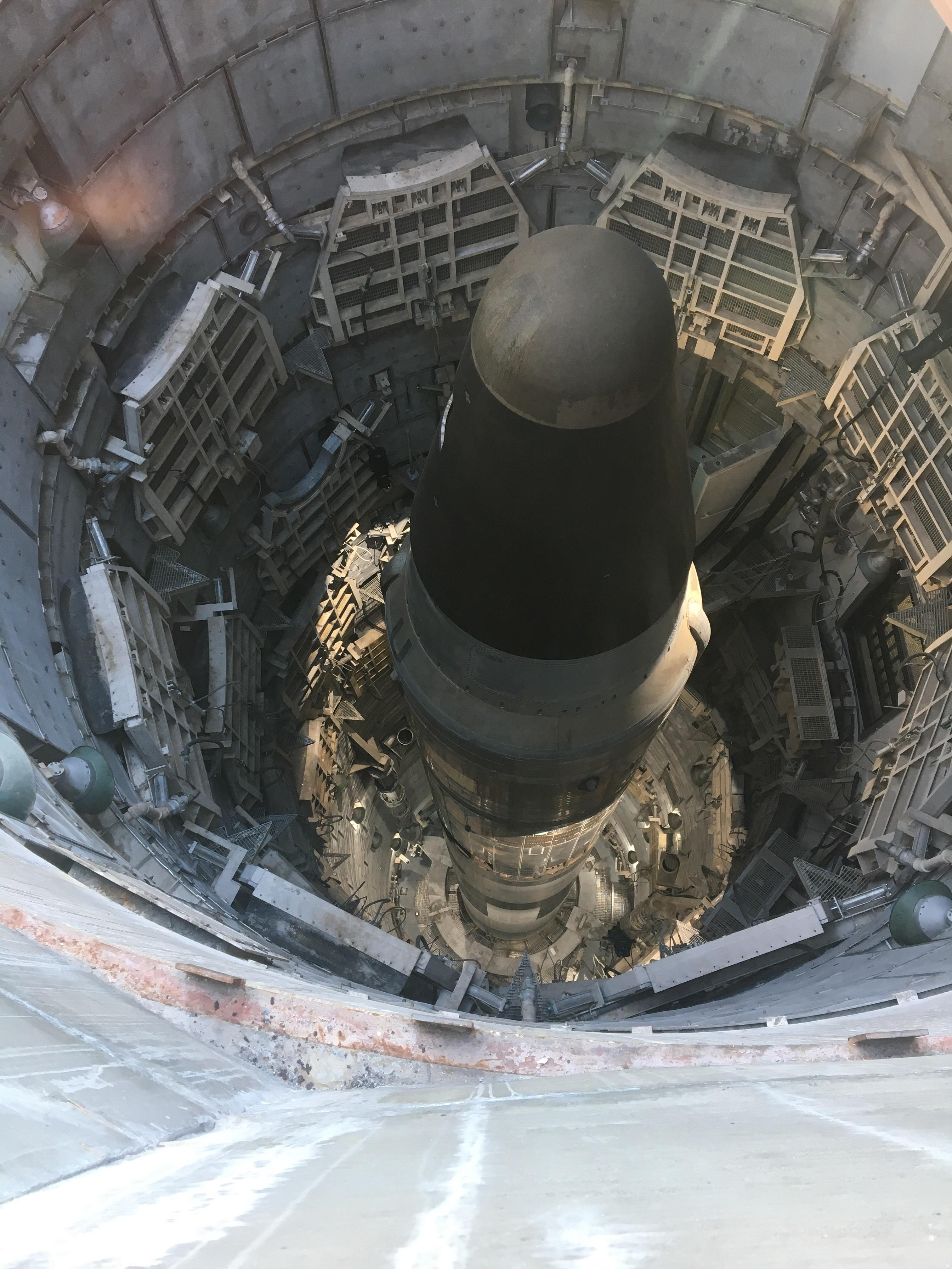 Inside a Titan missile silo r/rocketry