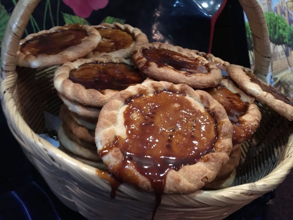 A traditional quesadilla from Santa Ana Maya, Michoacán, Mexico. Bread with syrup, no cheese r