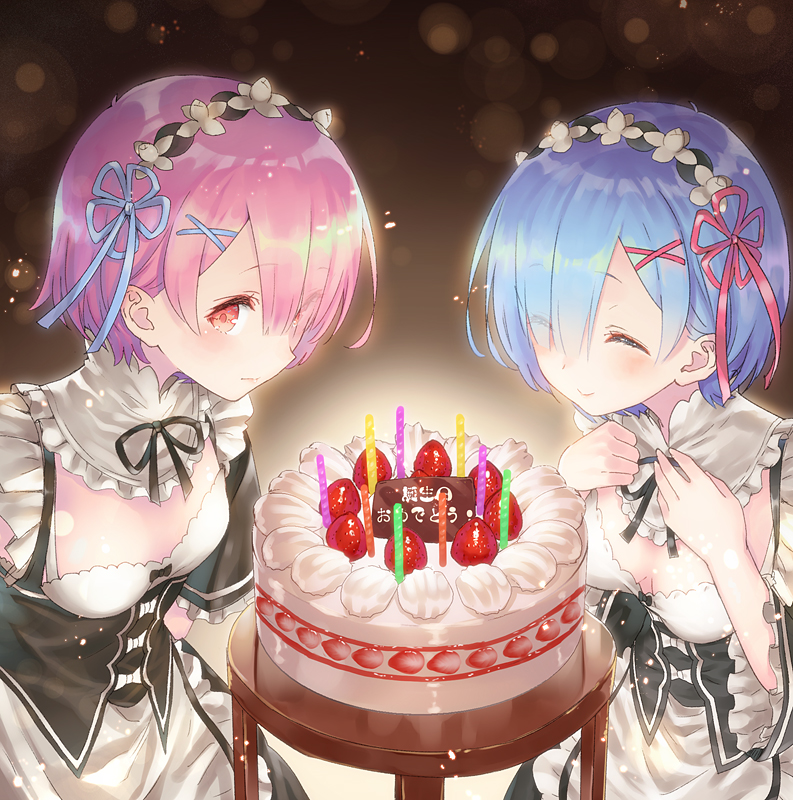 [Media] Happy Birthday Rem and Ram r/ReZeroRem