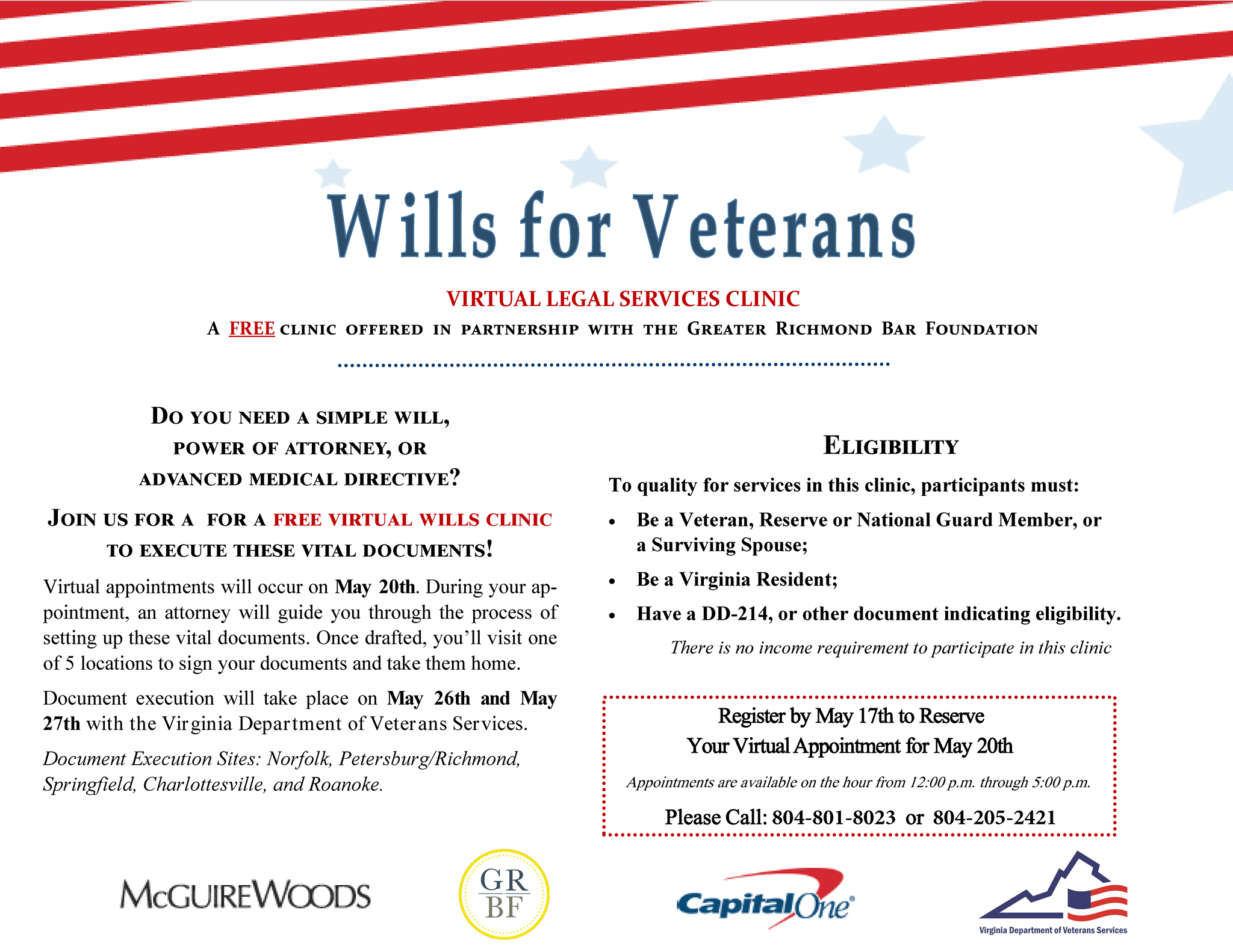 Wills for Virginia Veterans r/VeteransBenefits