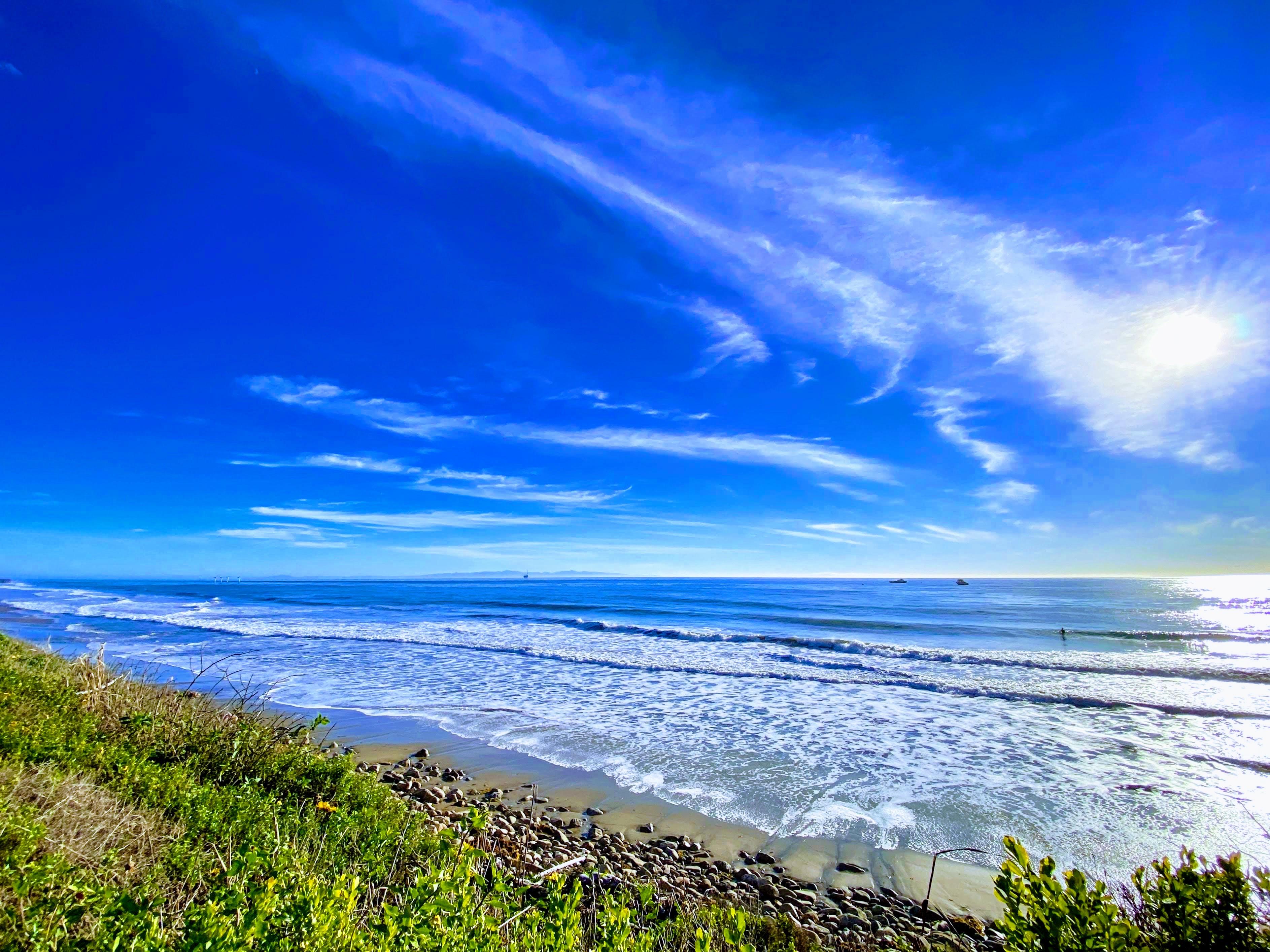 Pacific Ocean from Santa Barbara, CA r/pics
