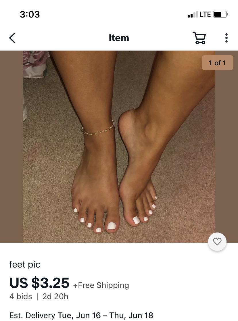 Posting feet pic, to sell feet pic? r/facepalm