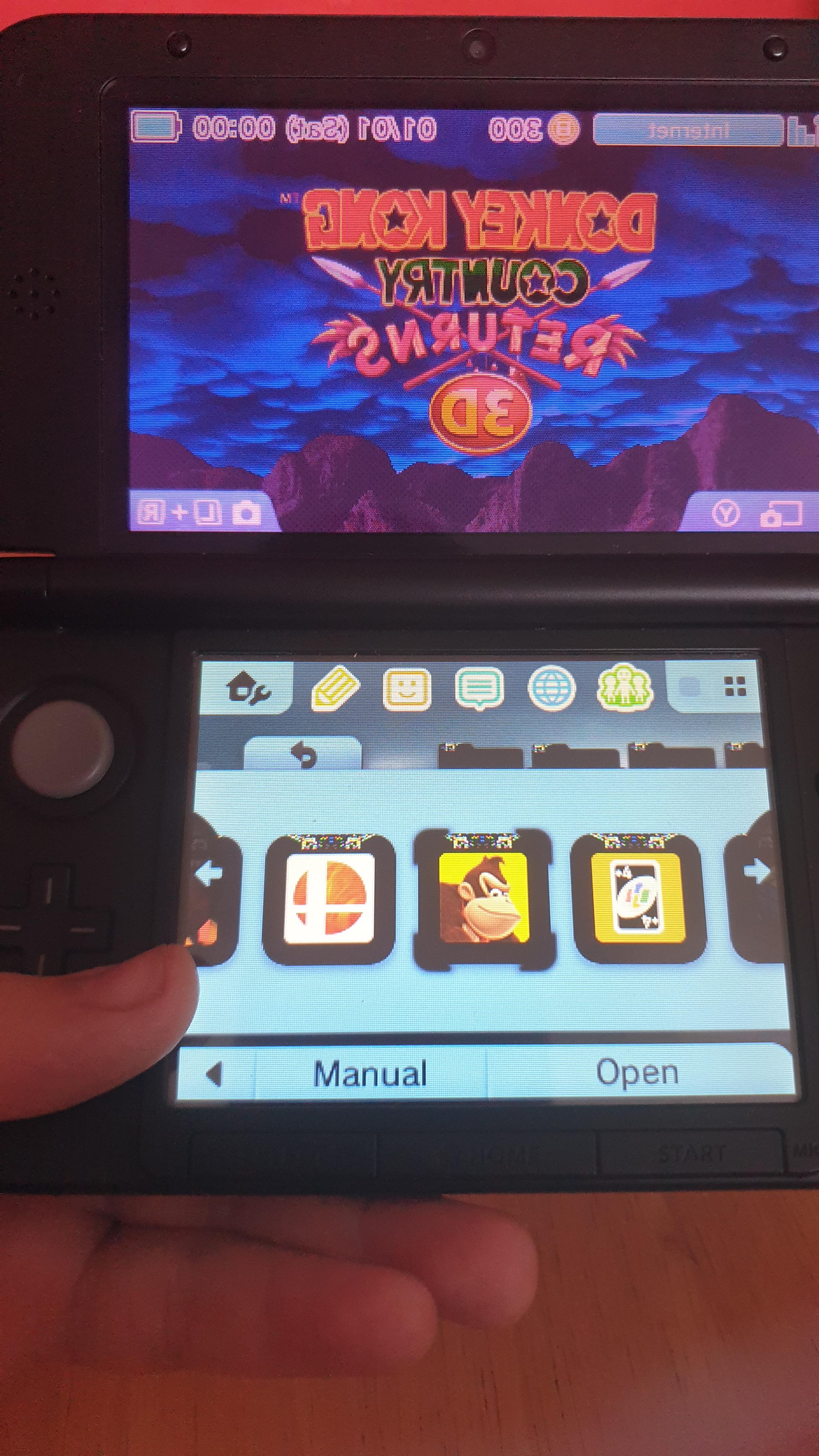 Is there any way to reverse the screen in software? My screen