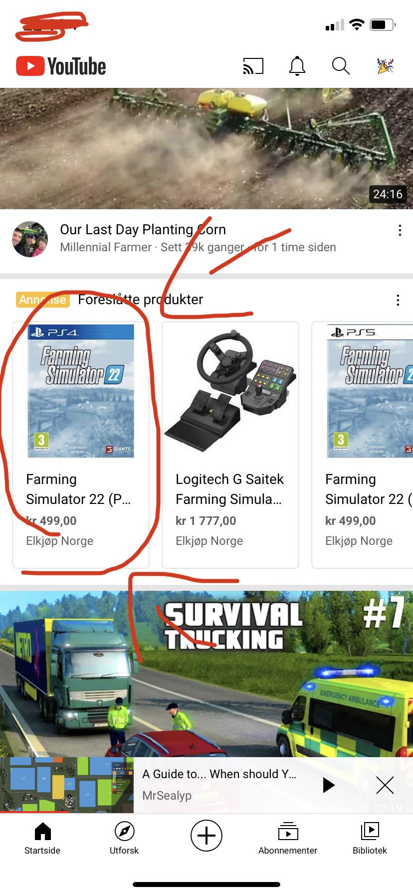 How can I buy an fs22 disc on ps4 when it's not realeased?? r
