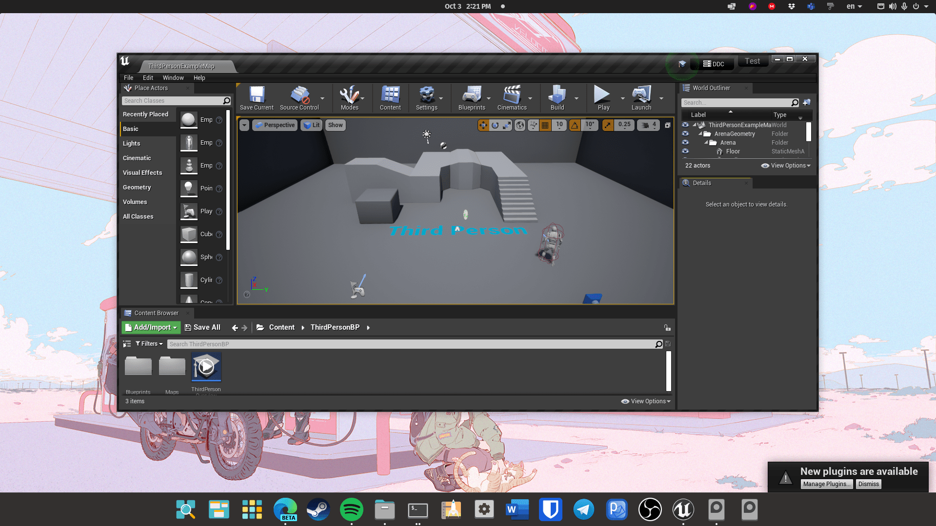 With Unreal Engine working on linux I can finally ditch Windows