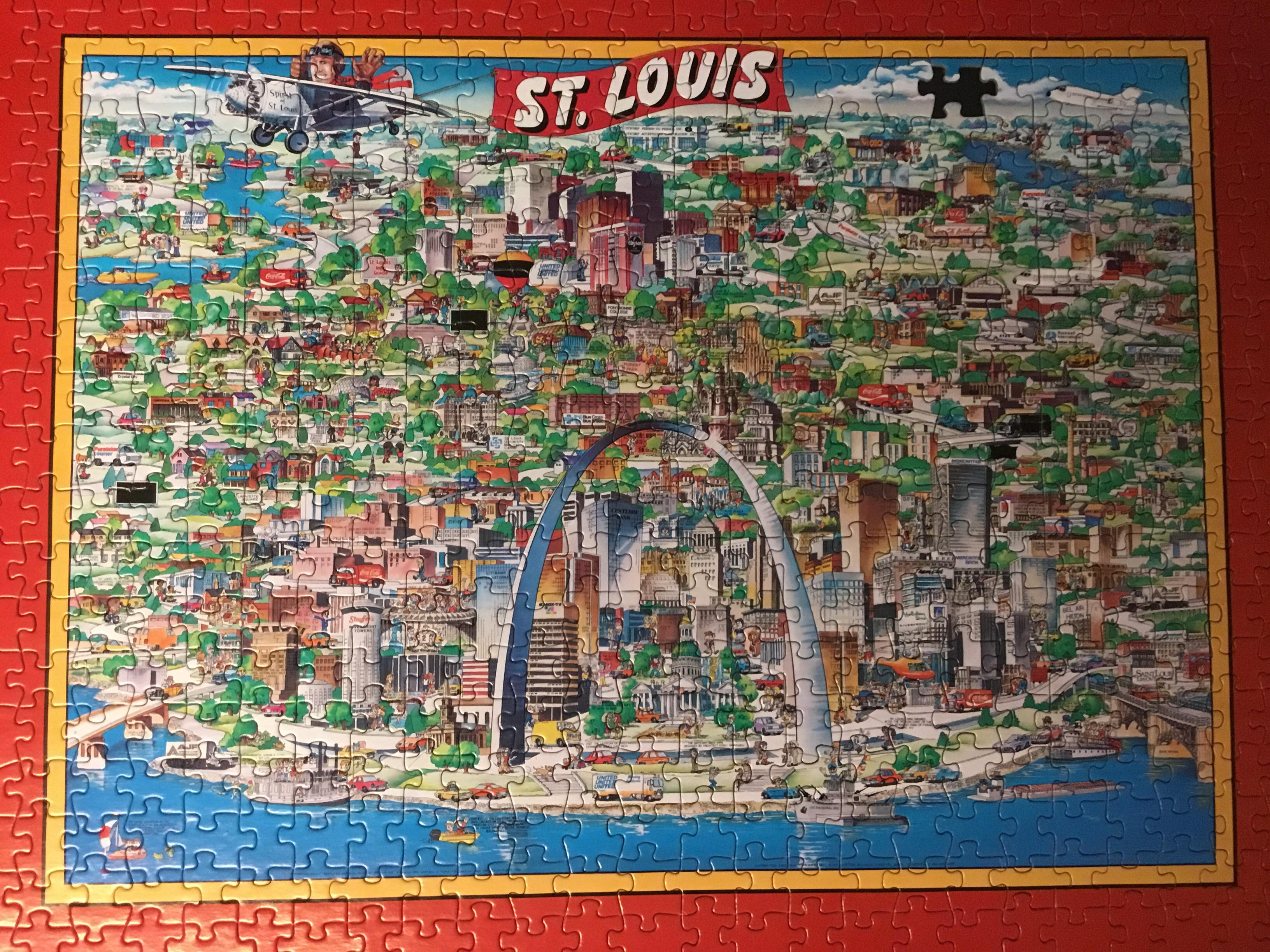 An old puzzle I bought at Union Station a long time ago around '88 I