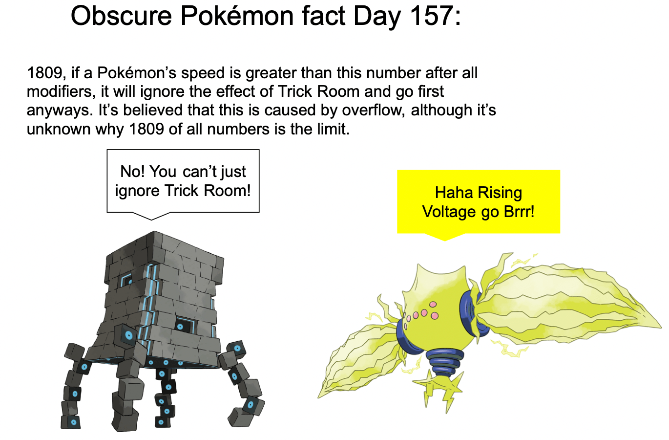 Obscure Pokémon Fact Day 157 r/pokemon