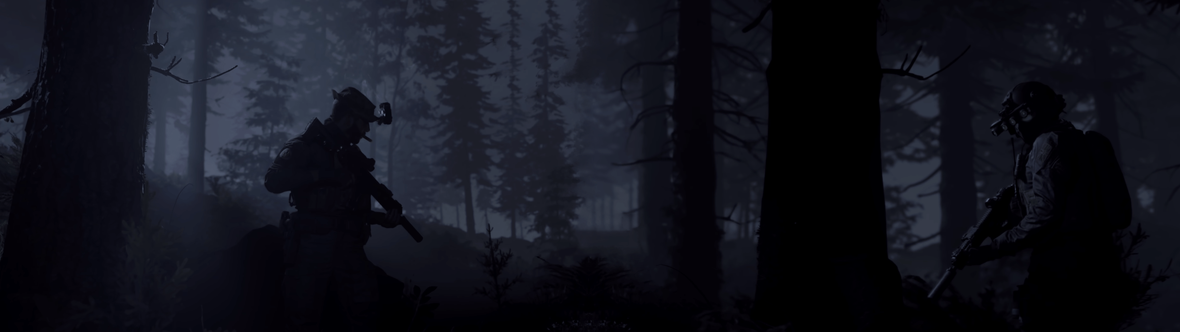 Modern Warfare double monitor background I quickly made if anyone wants to use it for their