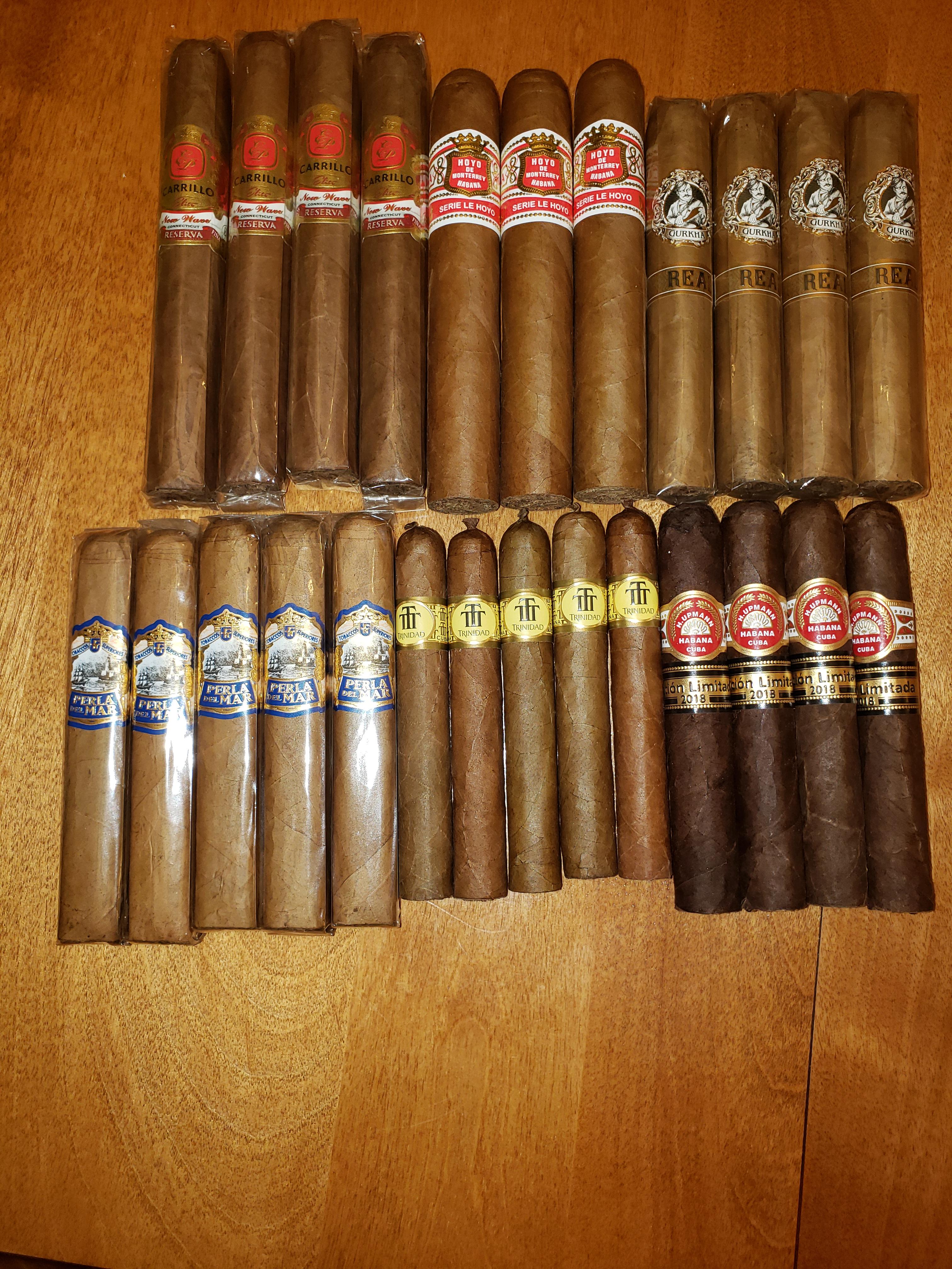 Mail call! My wife will never understand my excitement opening my cigar