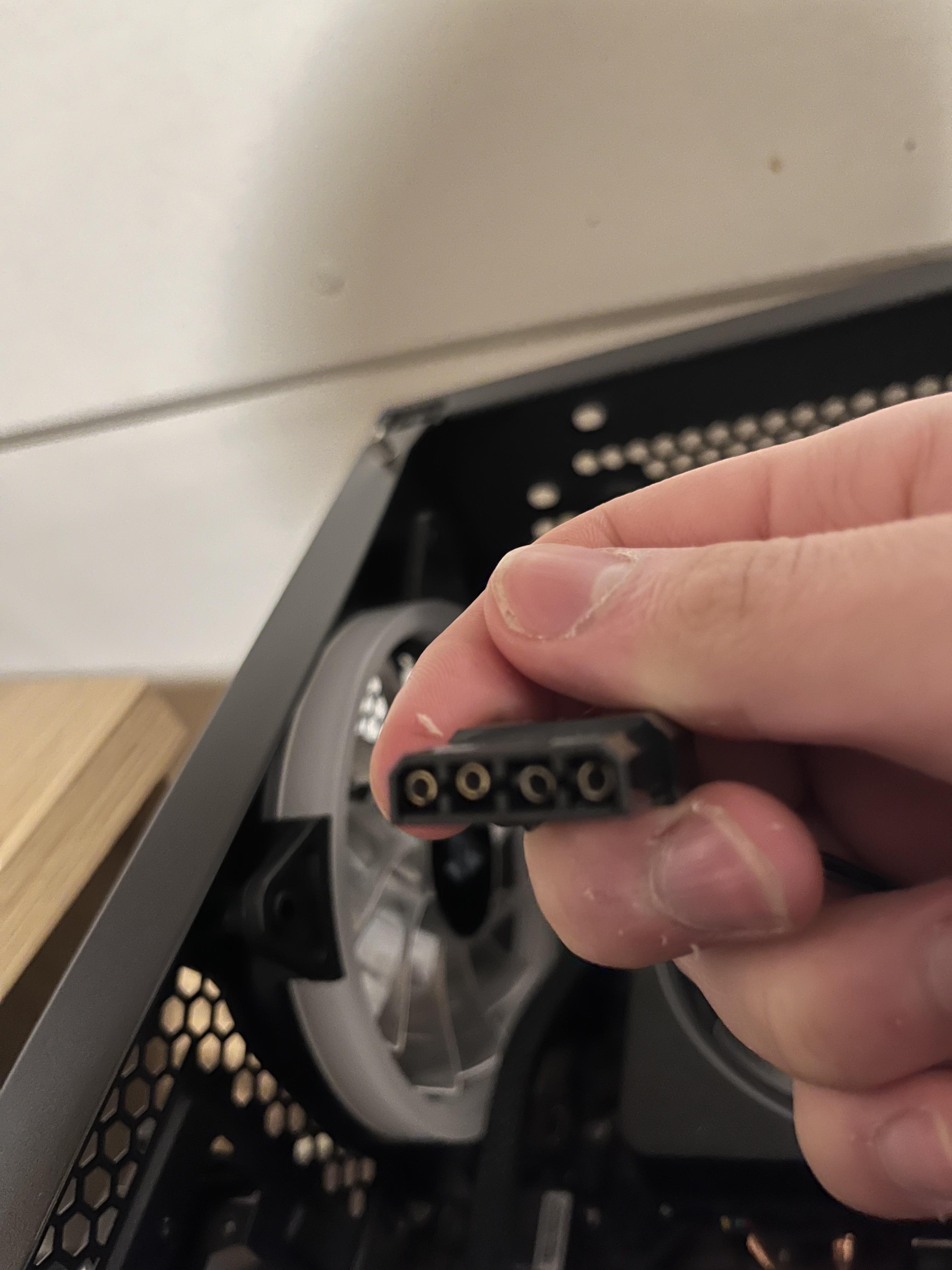 Why are my case fans like this? It doesn’t look like it’ll fit in the